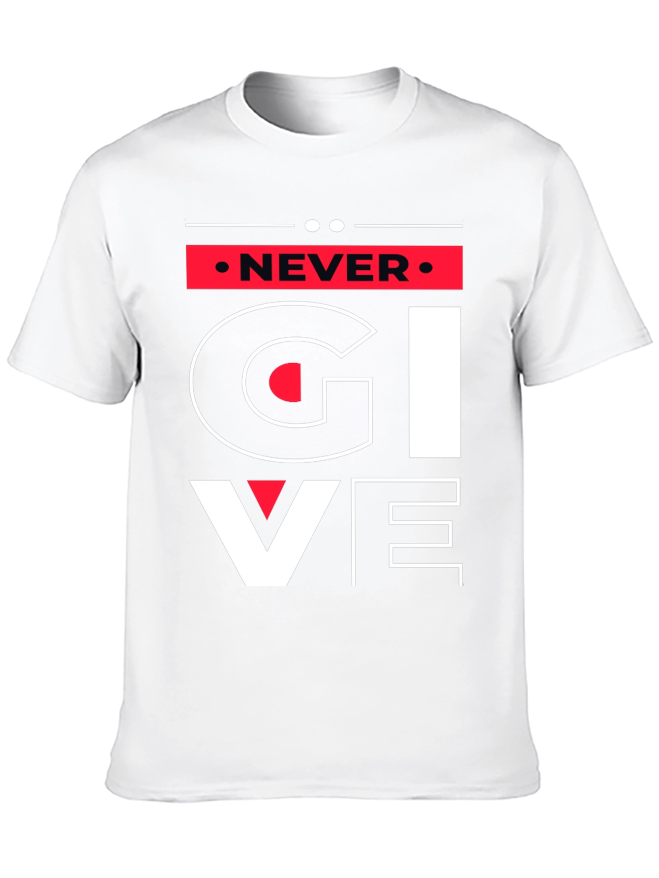 Never Give Up Graphic Tee