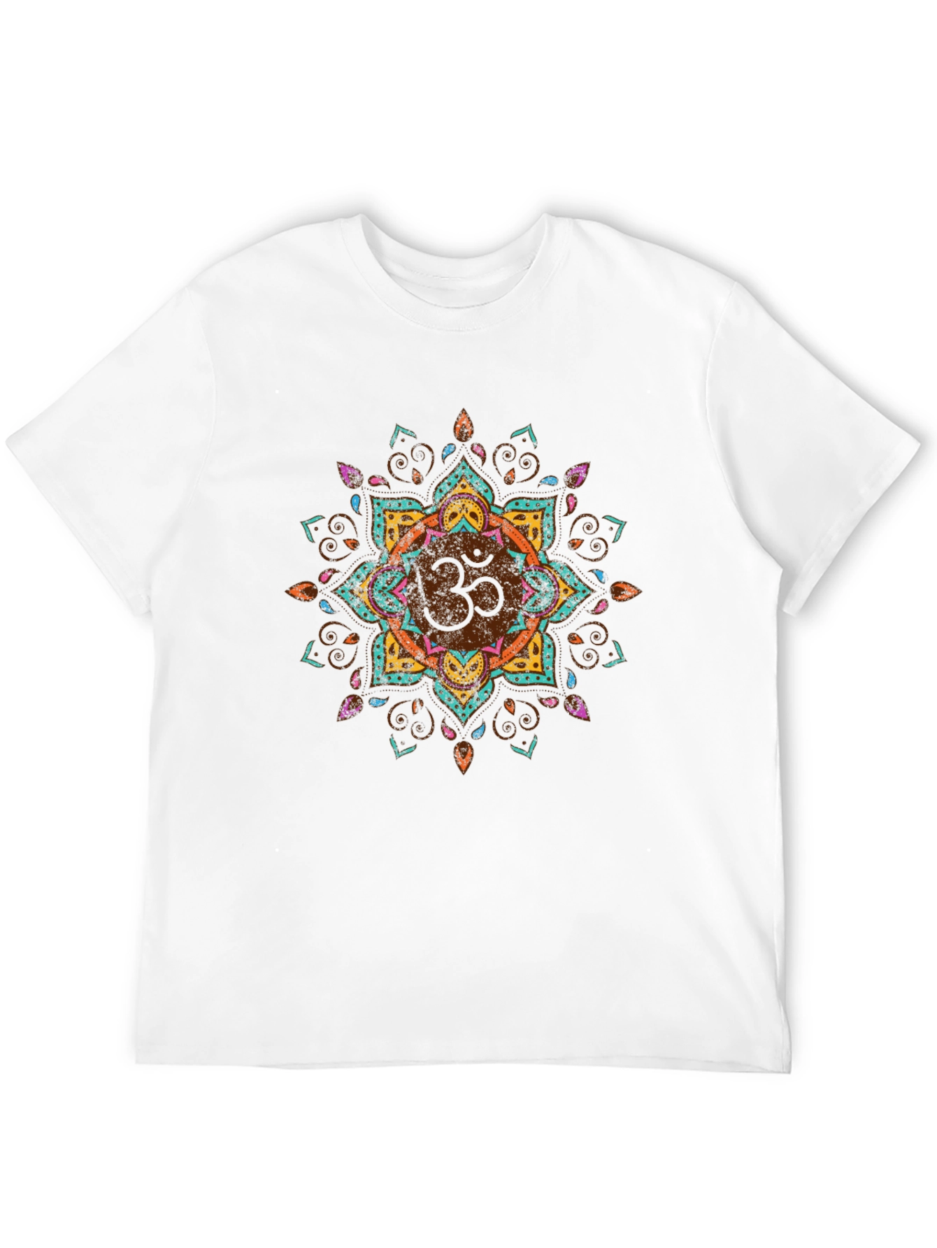 Om Mandala Graphic T-Shirt - Black