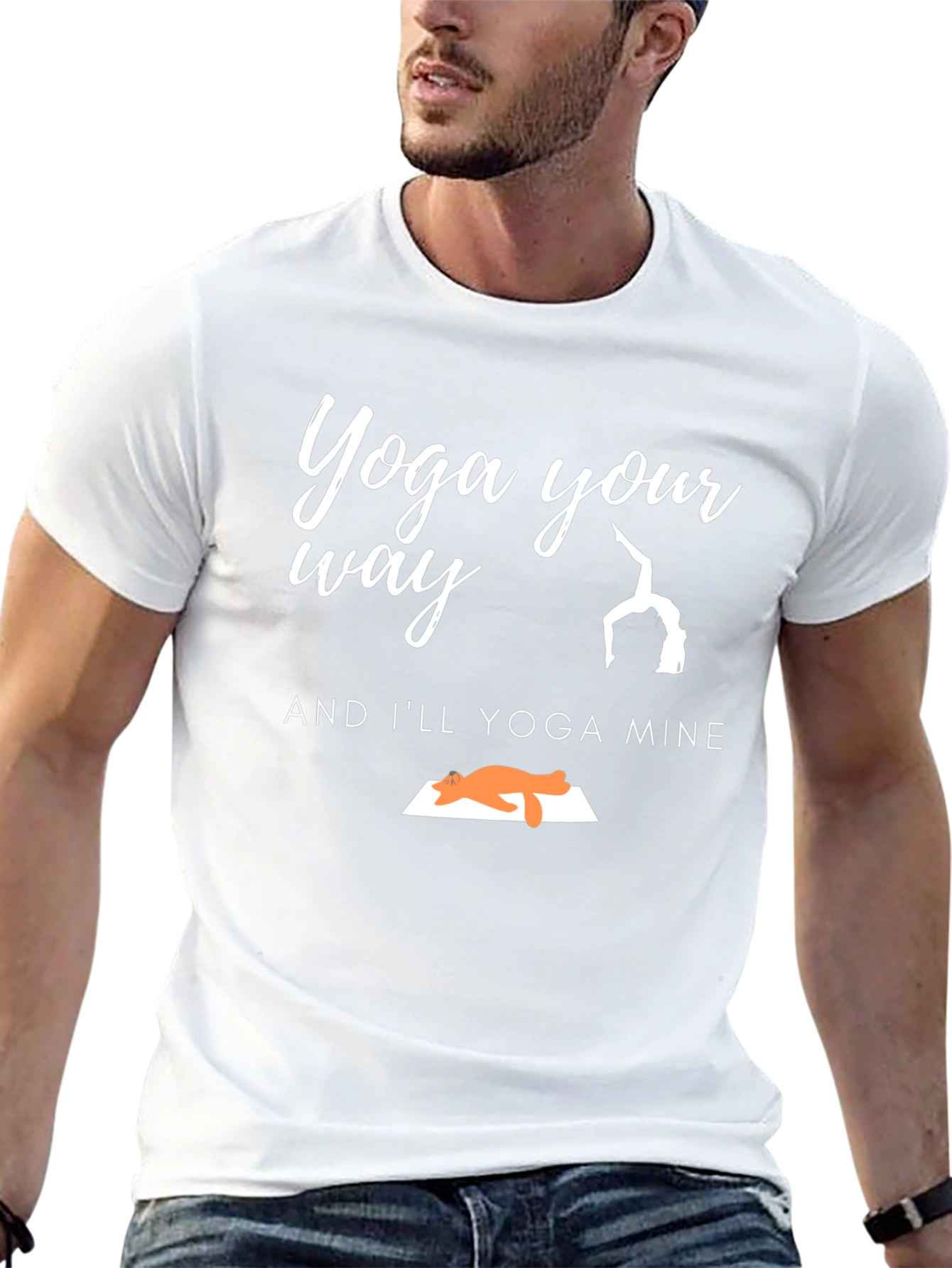 Yoga Your Way Graphic T-Shirt