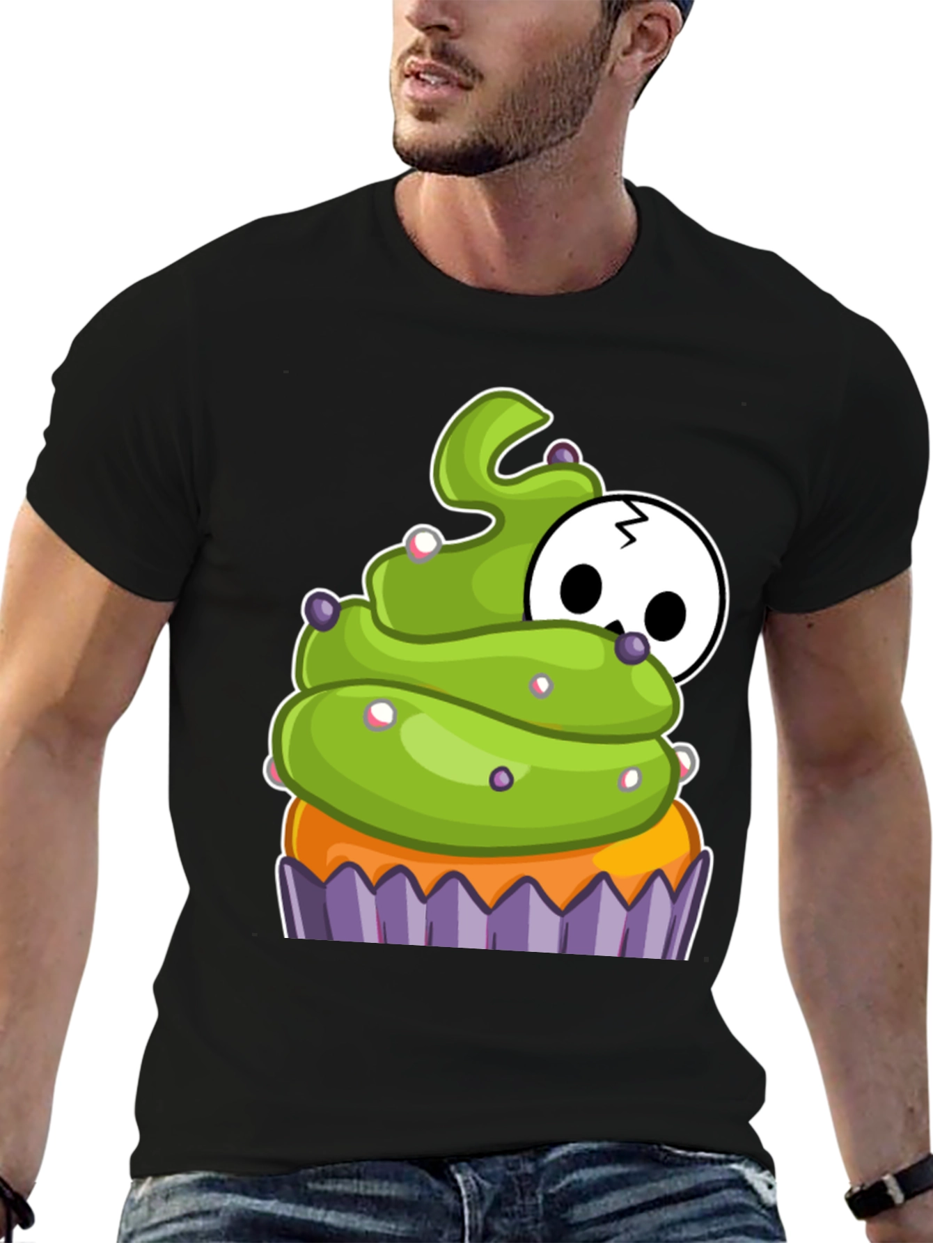 Halloween Cupcake T-Shirt - Spooky Treat