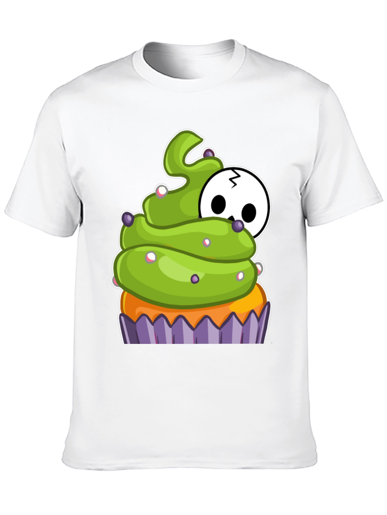 Halloween Cupcake T-Shirt - Spooky Treat