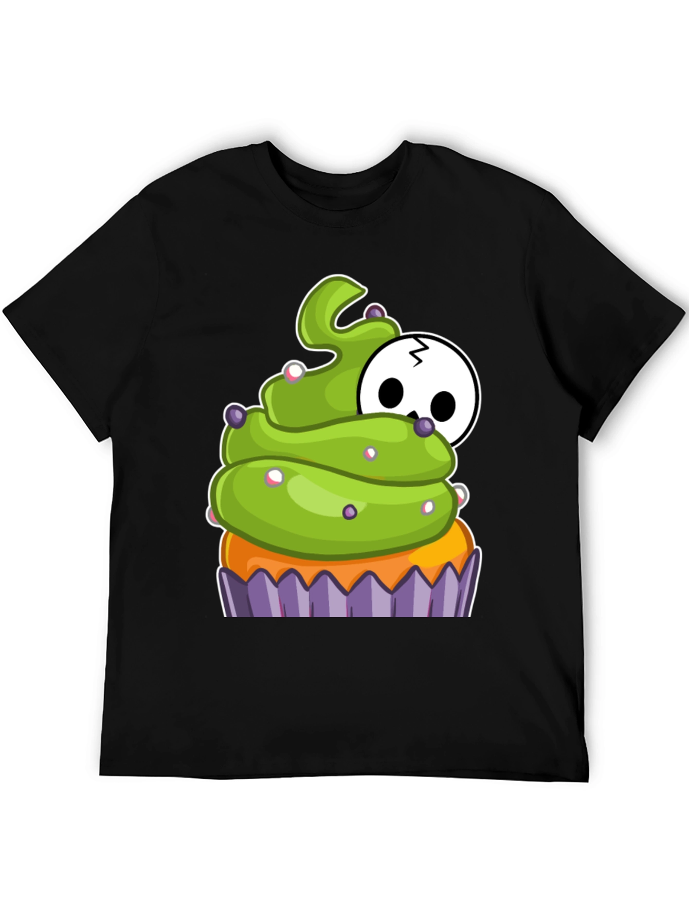 Halloween Cupcake T-Shirt - Spooky Treat