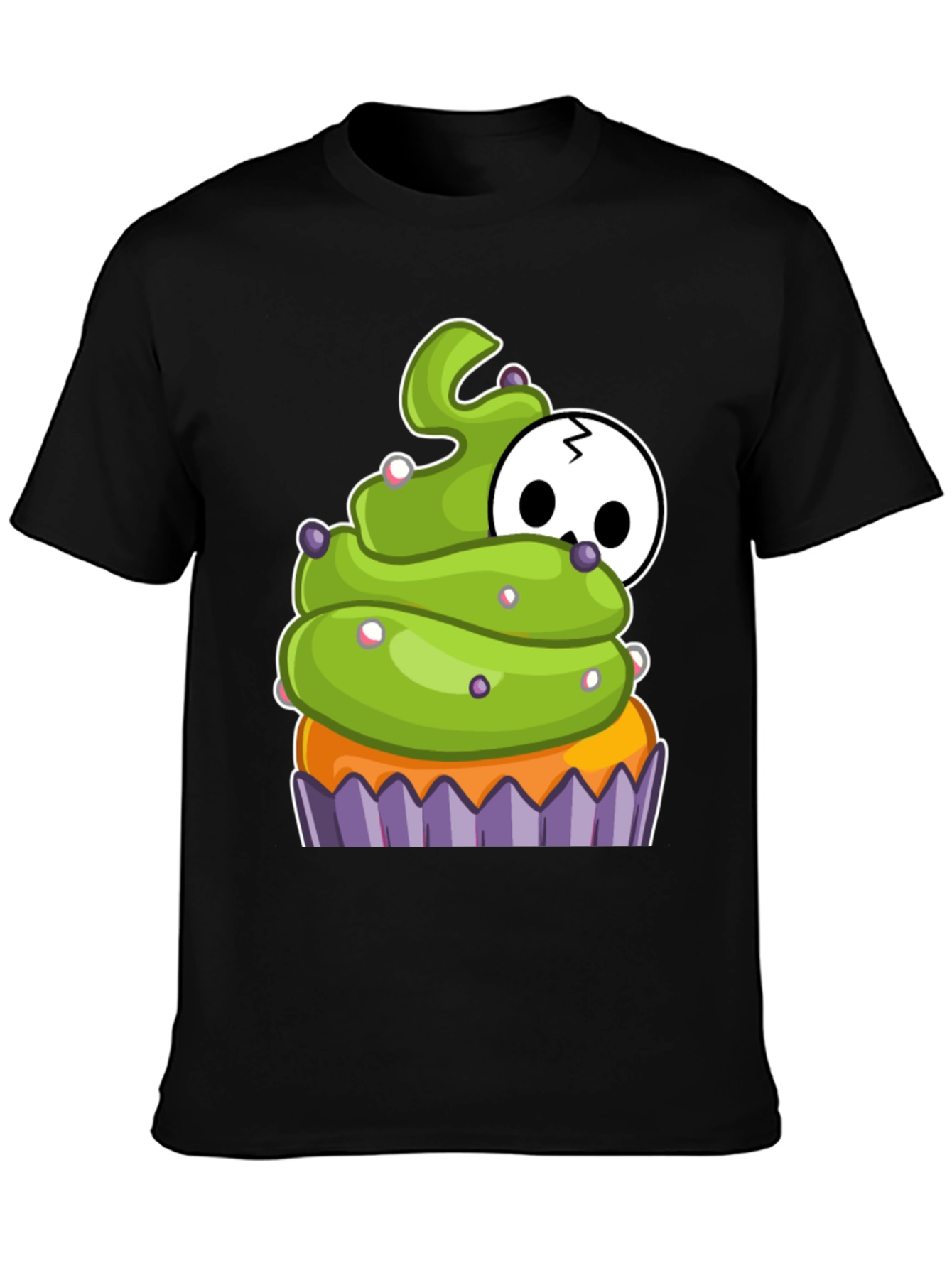 Halloween Cupcake T-Shirt - Spooky Treat