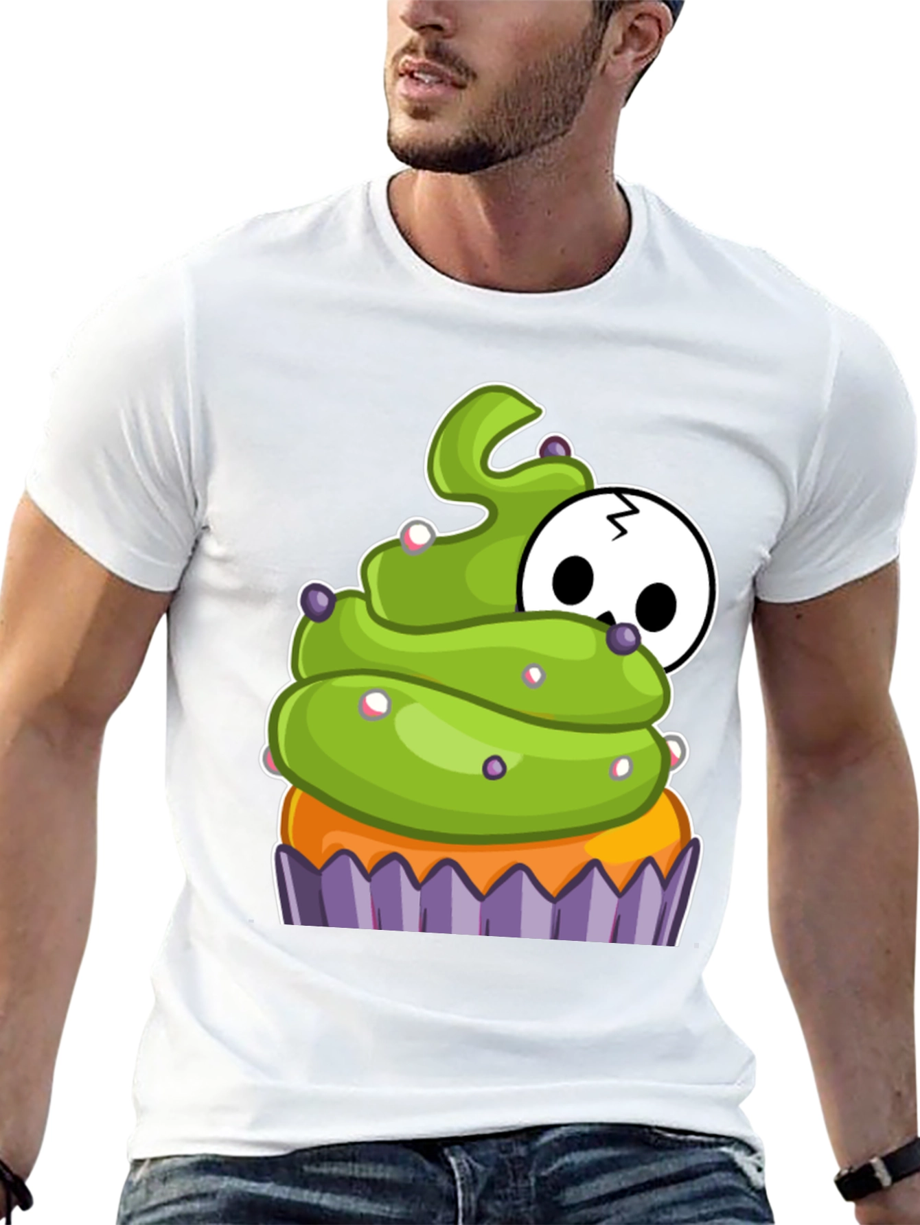 Halloween Cupcake T-Shirt - Spooky Treat