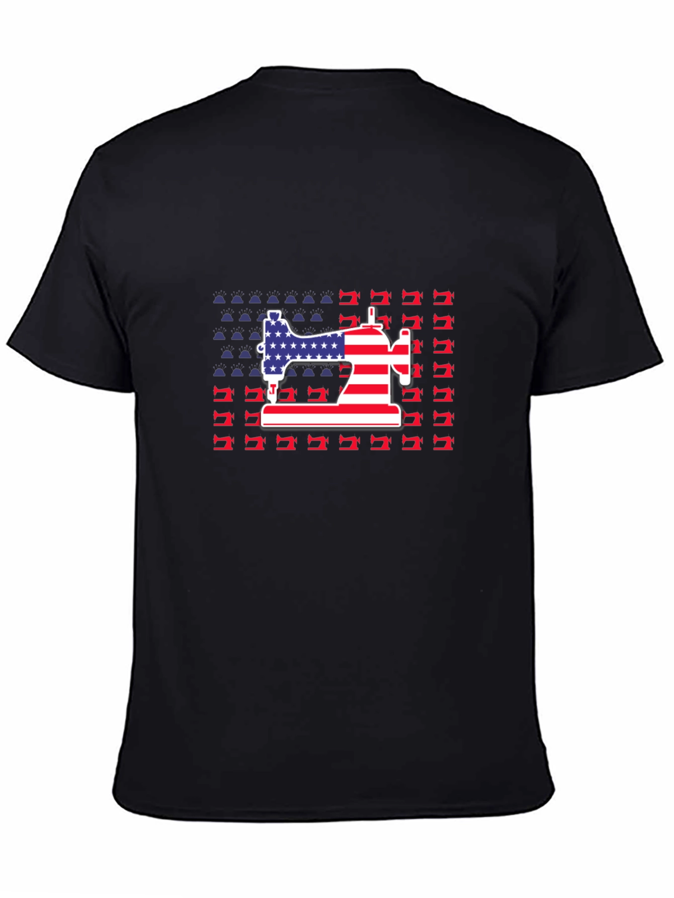 Patriotic Sewing Machine T-Shirt