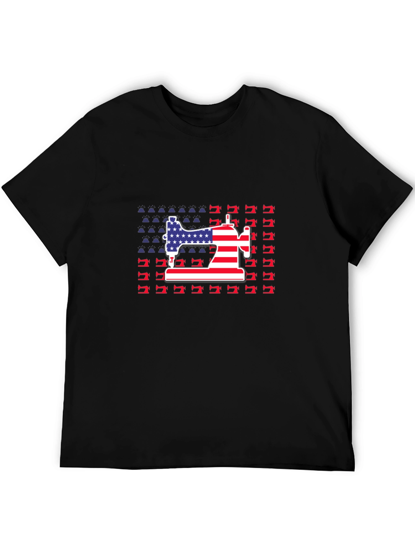 Patriotic Sewing Machine T-Shirt