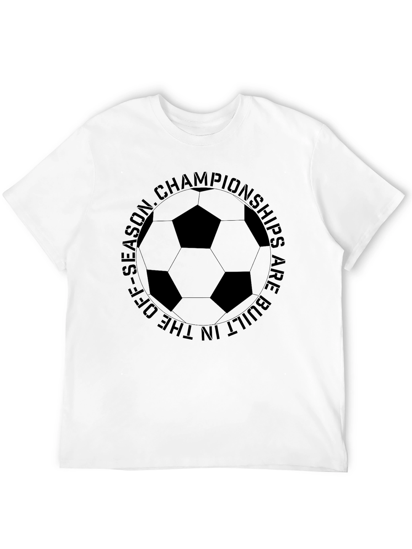 Soccer Ball Championships Graphic Tee