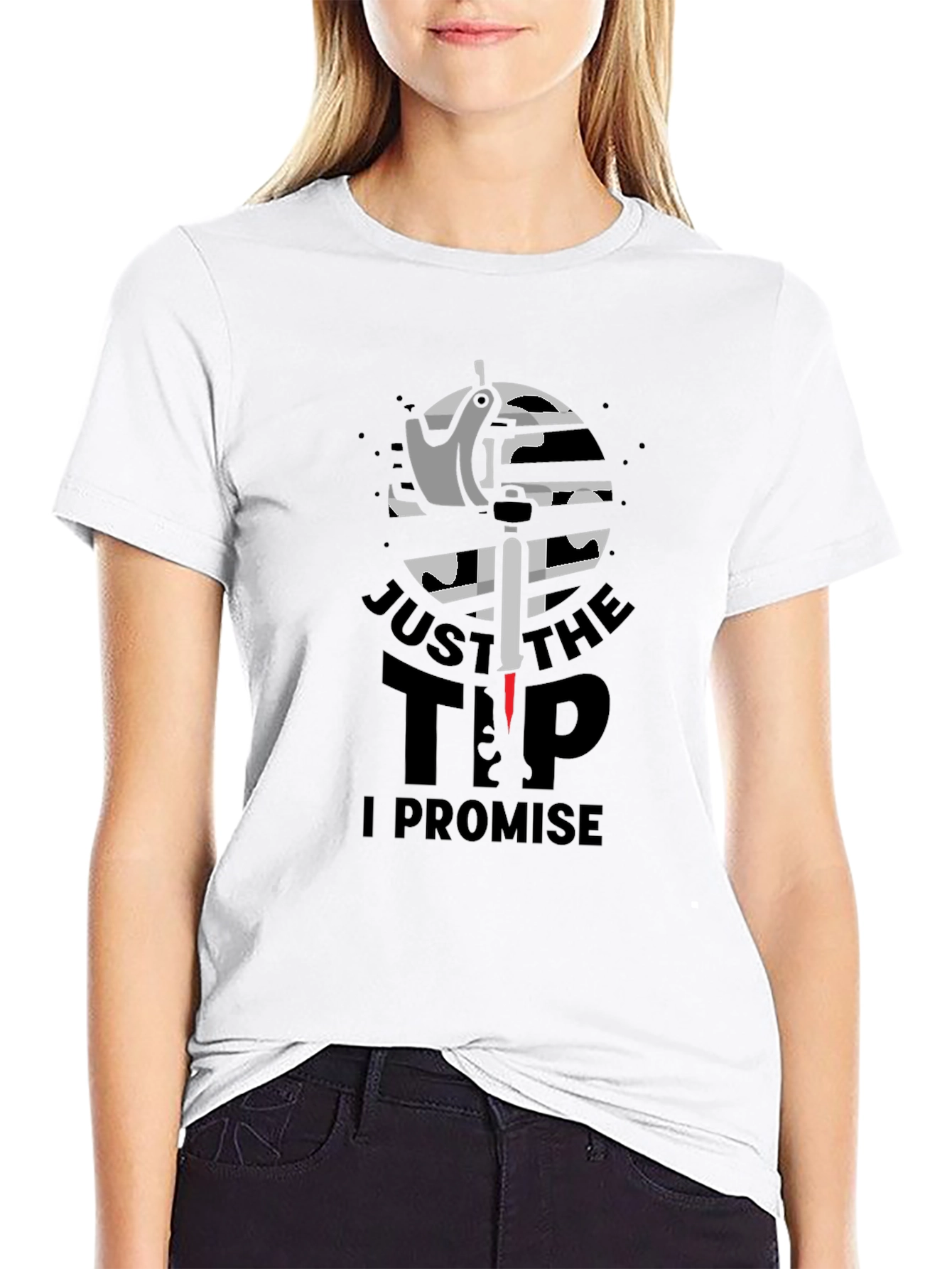 Just the Tip T-Shirt - Tattoo Lover Humor