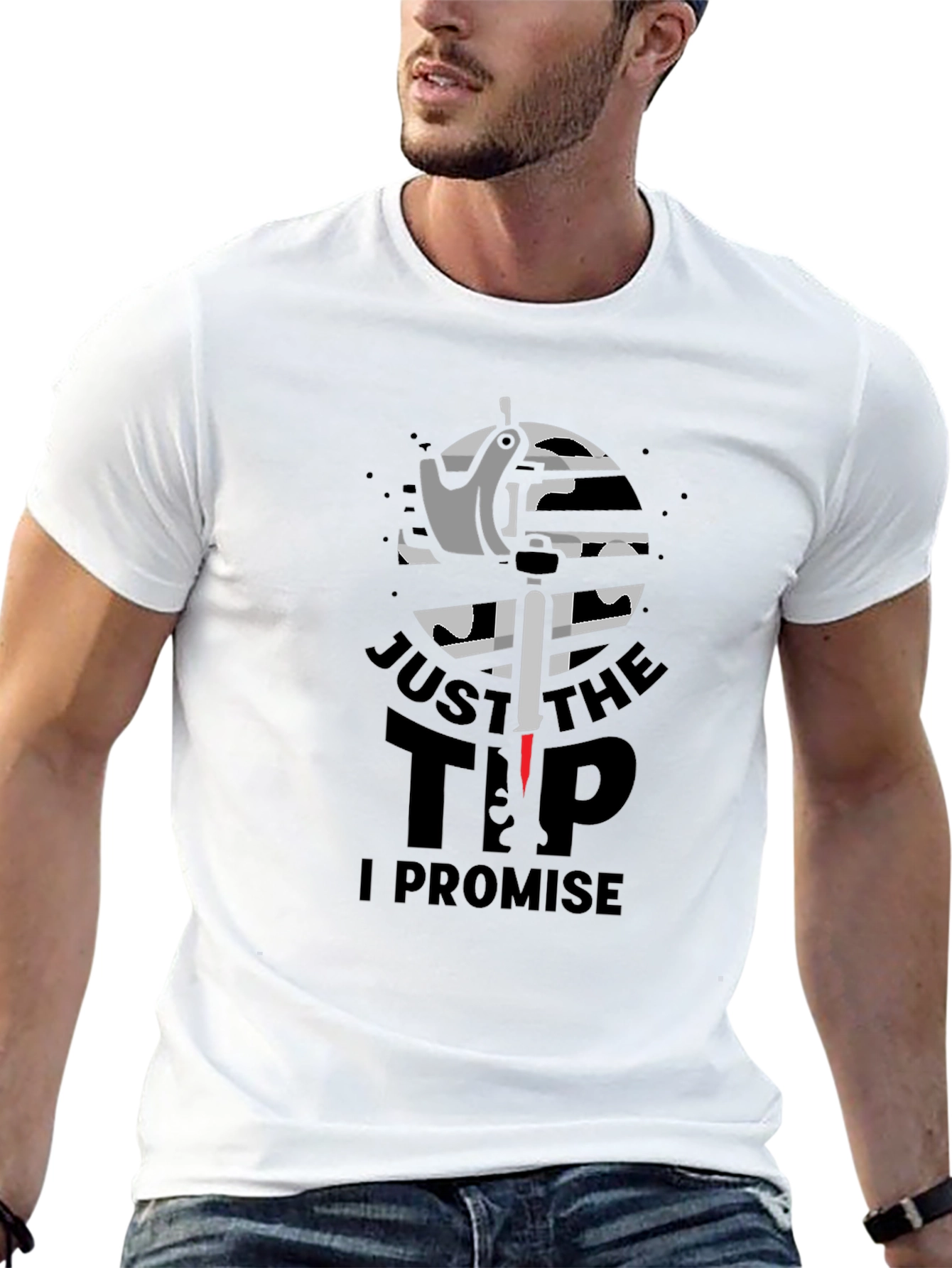 Just the Tip T-Shirt - Tattoo Lover Humor