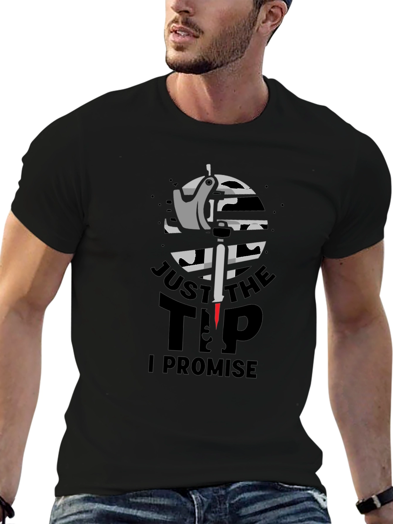 Just the Tip T-Shirt - Tattoo Lover Humor