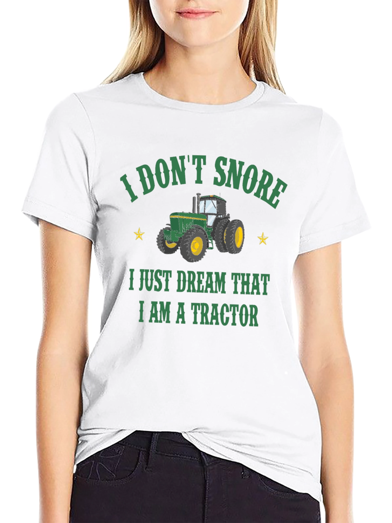 I Dont Snore Tractor T-Shirt