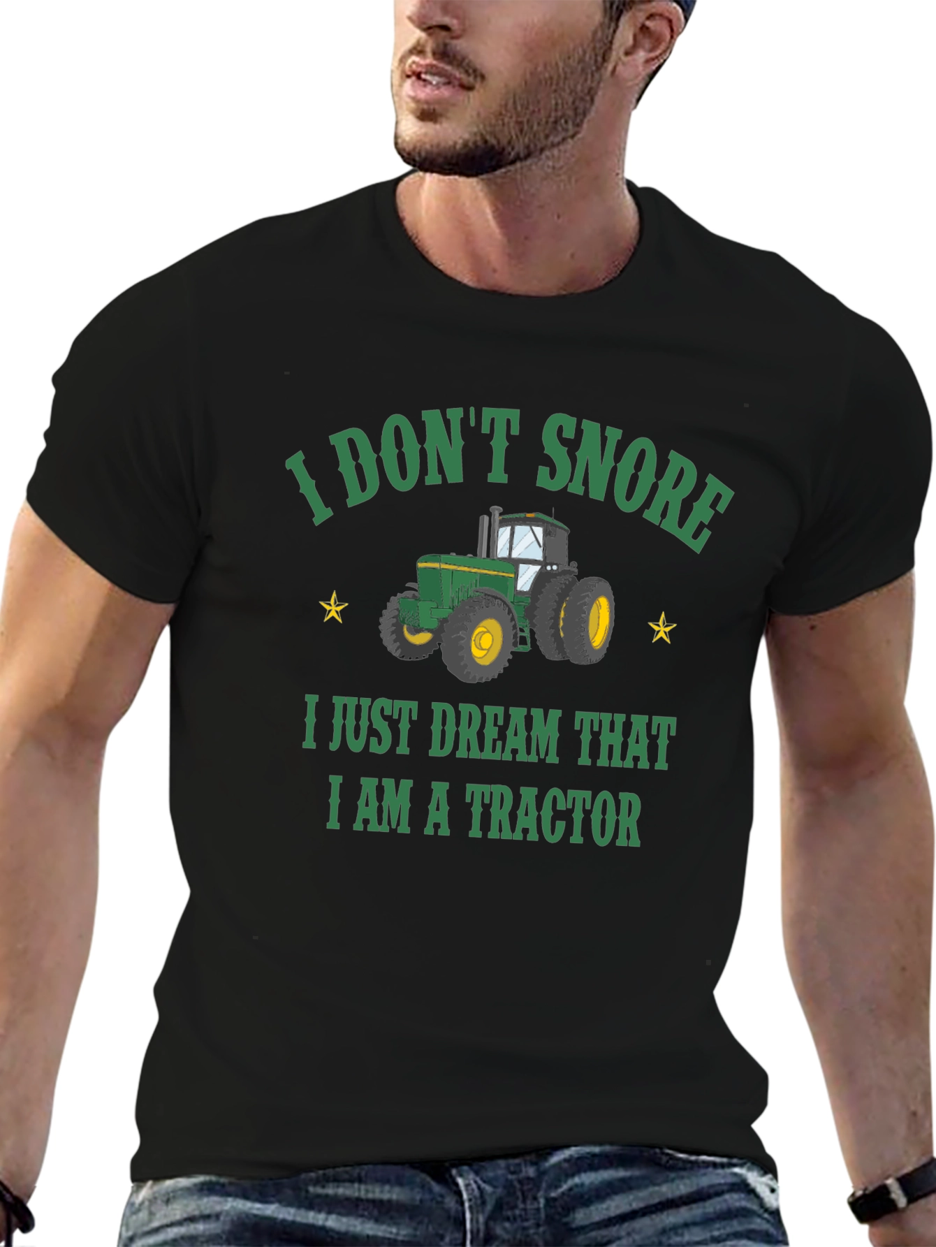 I Dont Snore Tractor T-Shirt
