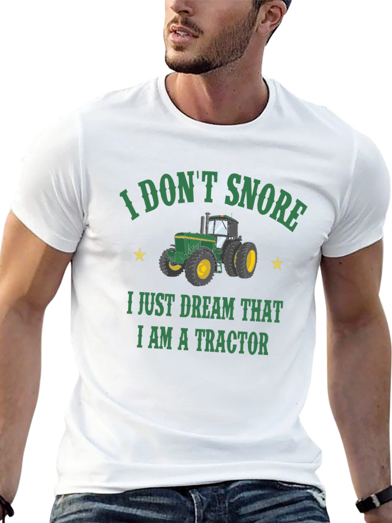 I Dont Snore Tractor T-Shirt