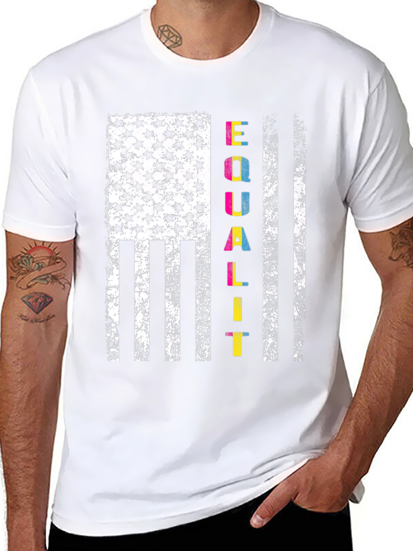 Equality Flag Graphic T-Shirt