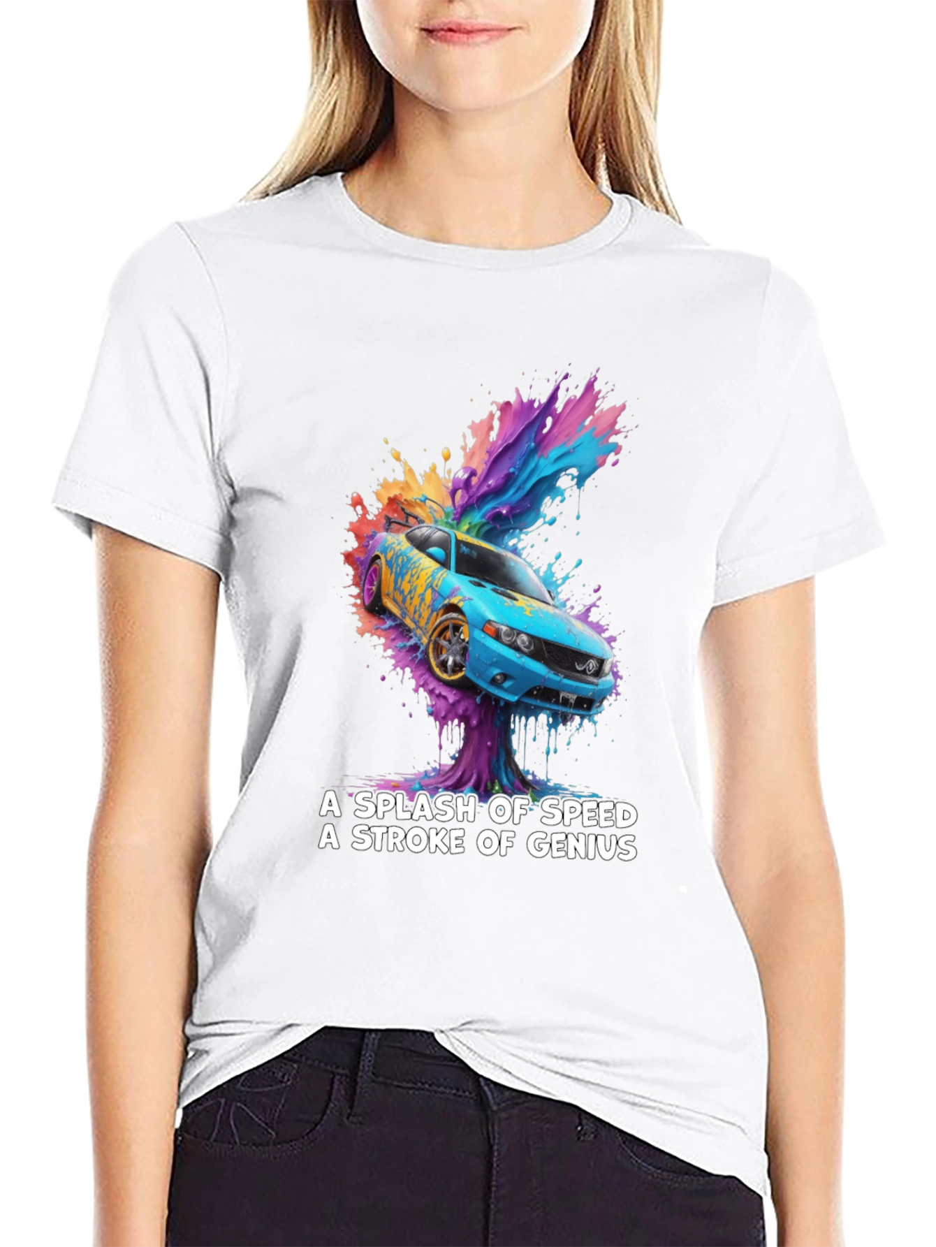 Splash Speed Genius T-Shirt - Car Enthusiast Tee