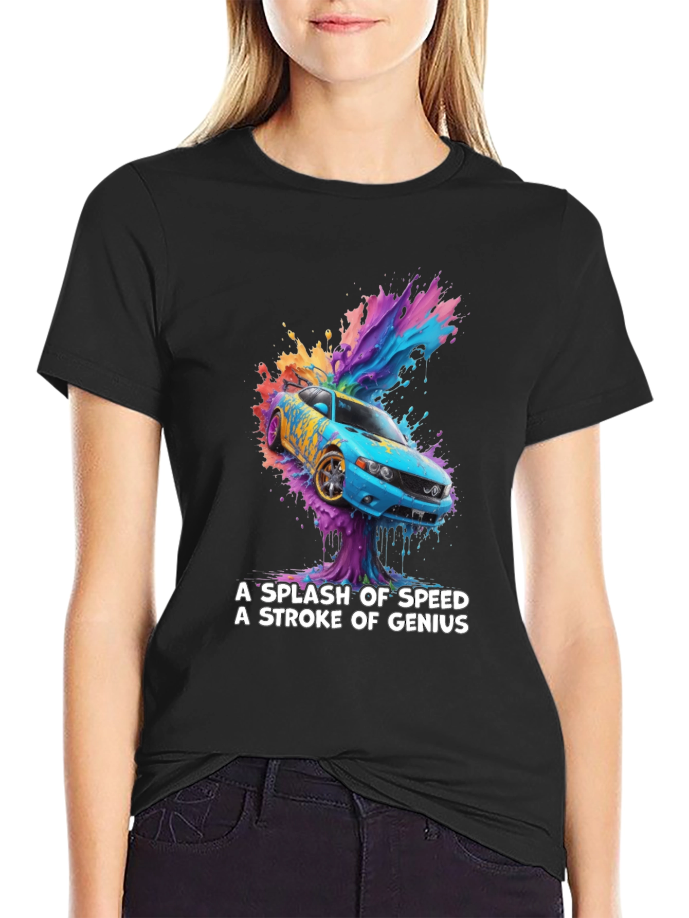 Splash Speed Genius T-Shirt - Car Enthusiast Tee