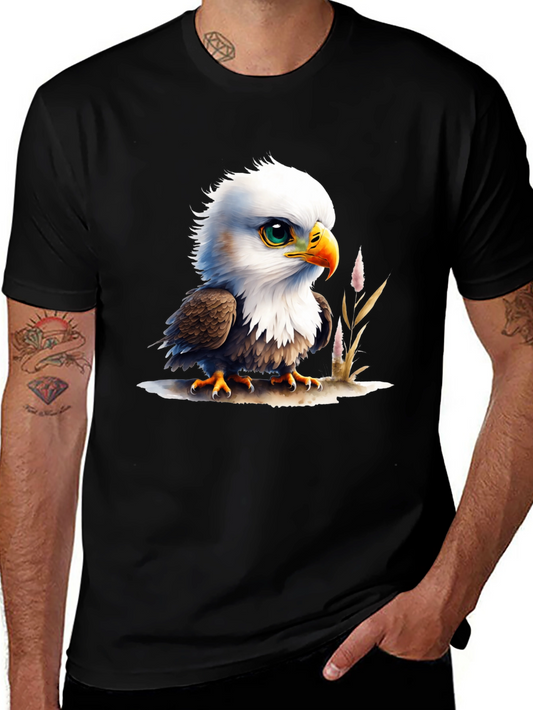 Bald Eagle Chick T-Shirt - Cute Graphic Tee