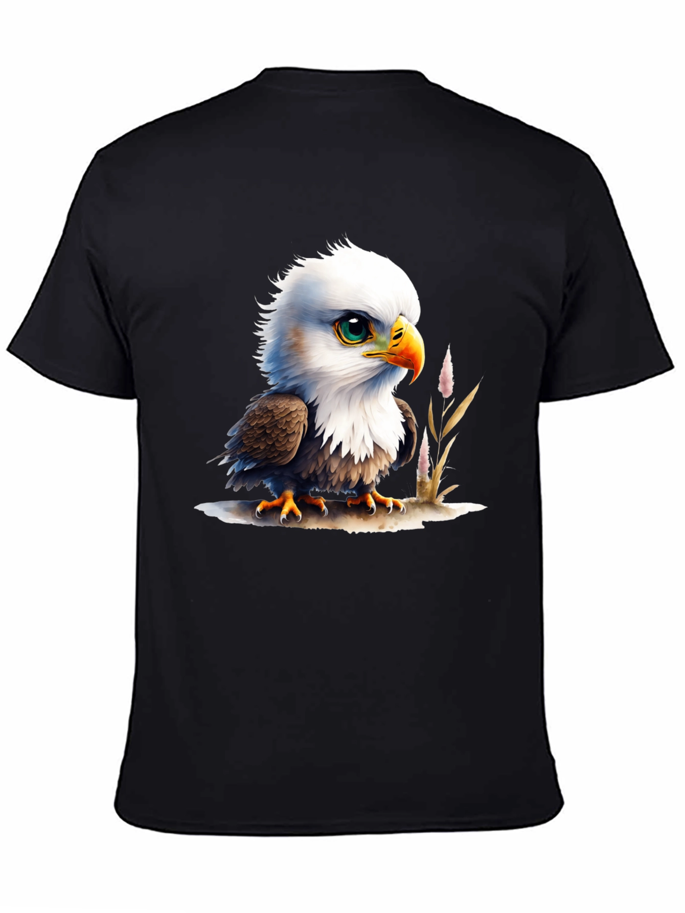Bald Eagle Chick T-Shirt - Cute Graphic Tee