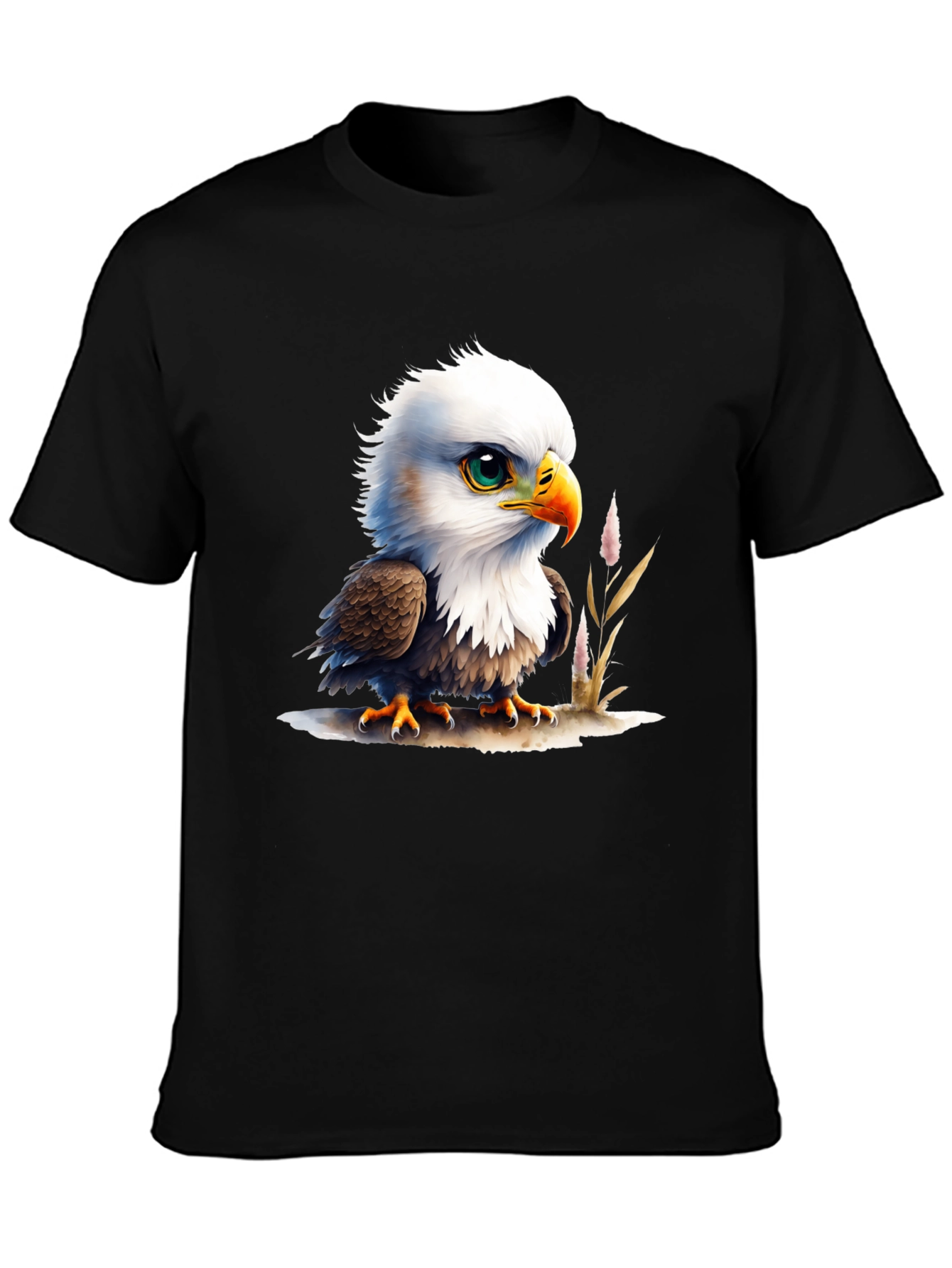 Bald Eagle Chick T-Shirt - Cute Graphic Tee