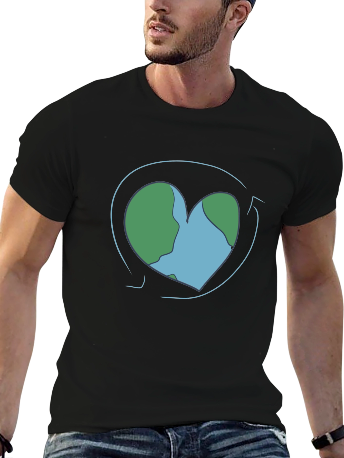 Earth Love Tee - Show Your Planet Pride!