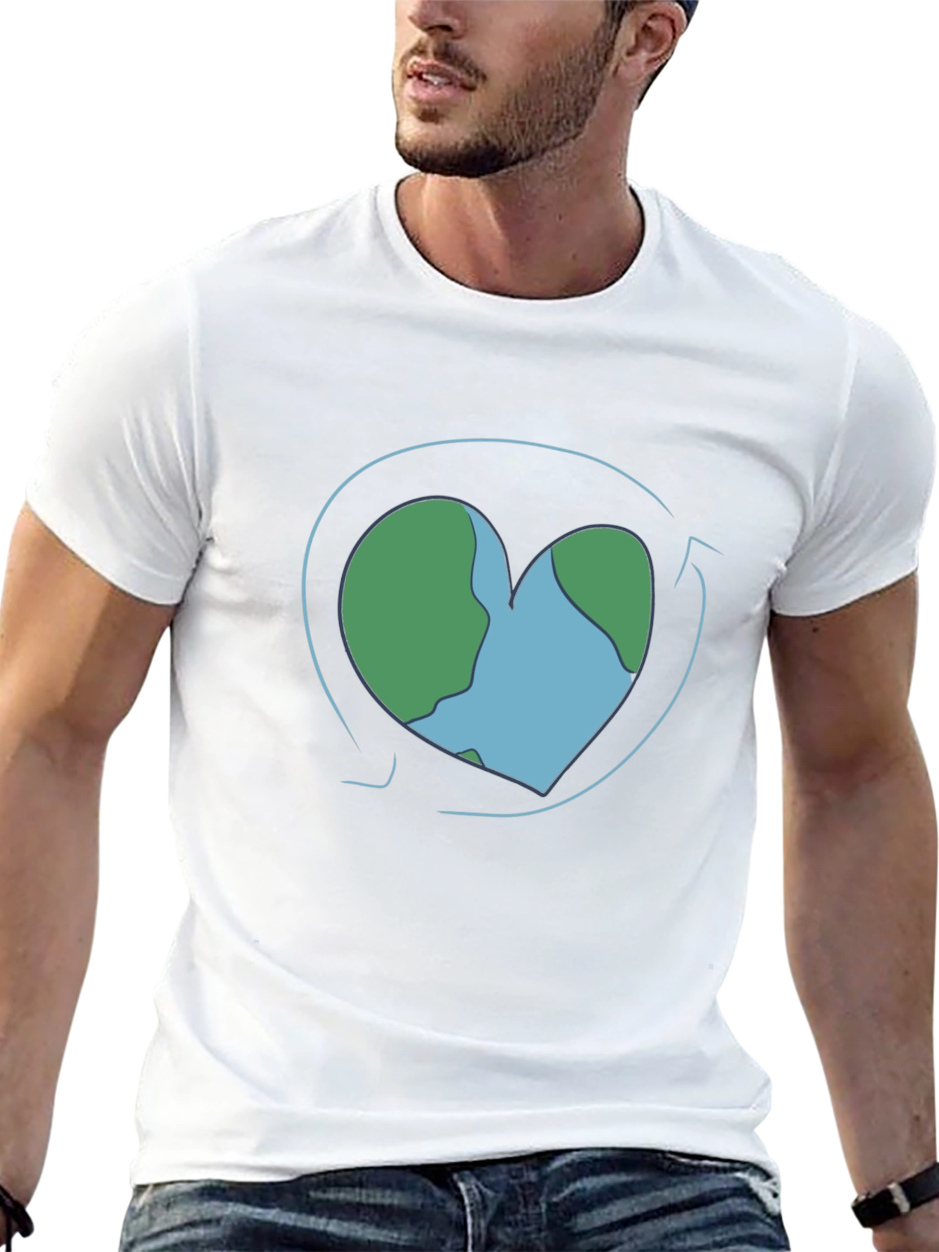 Earth Love Tee - Show Your Planet Pride!