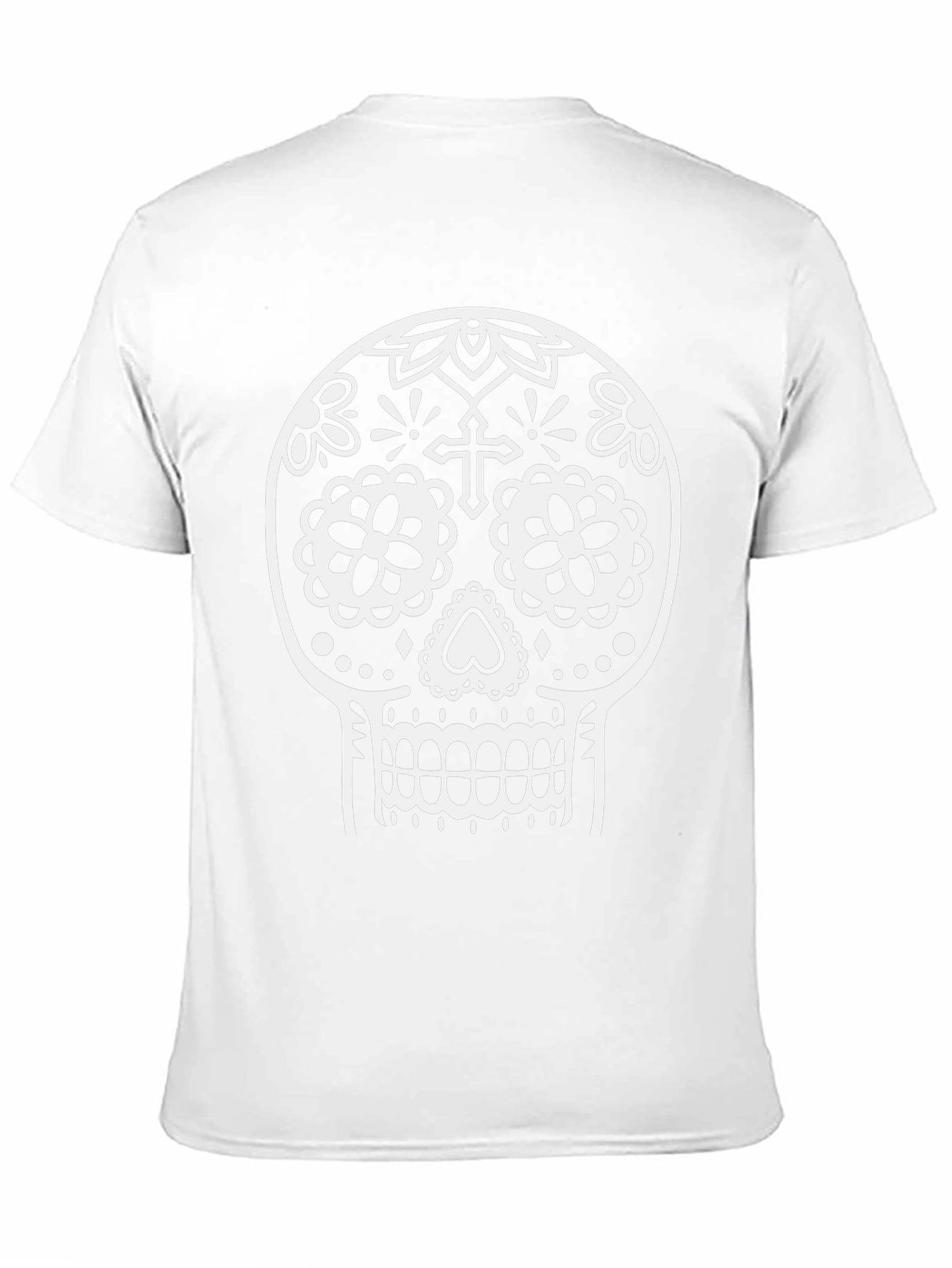Day of the Dead Skull Graphic Tee