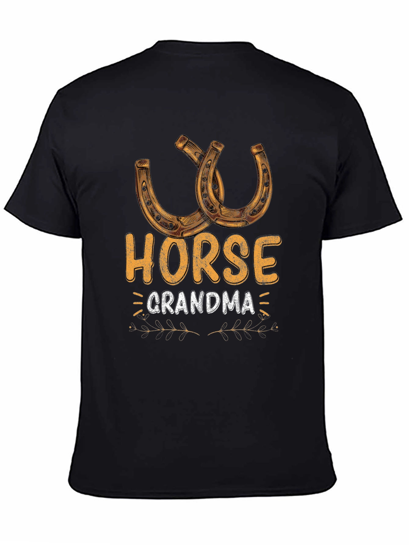 Horse Grandma T-Shirt - Equestrian Lover Gift
