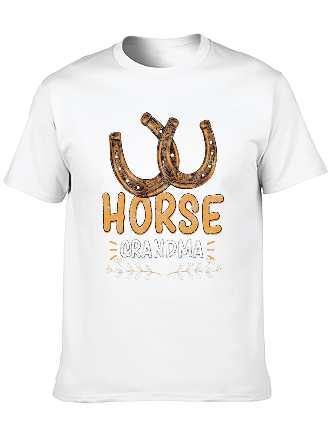 Horse Grandma T-Shirt - Equestrian Lover Gift