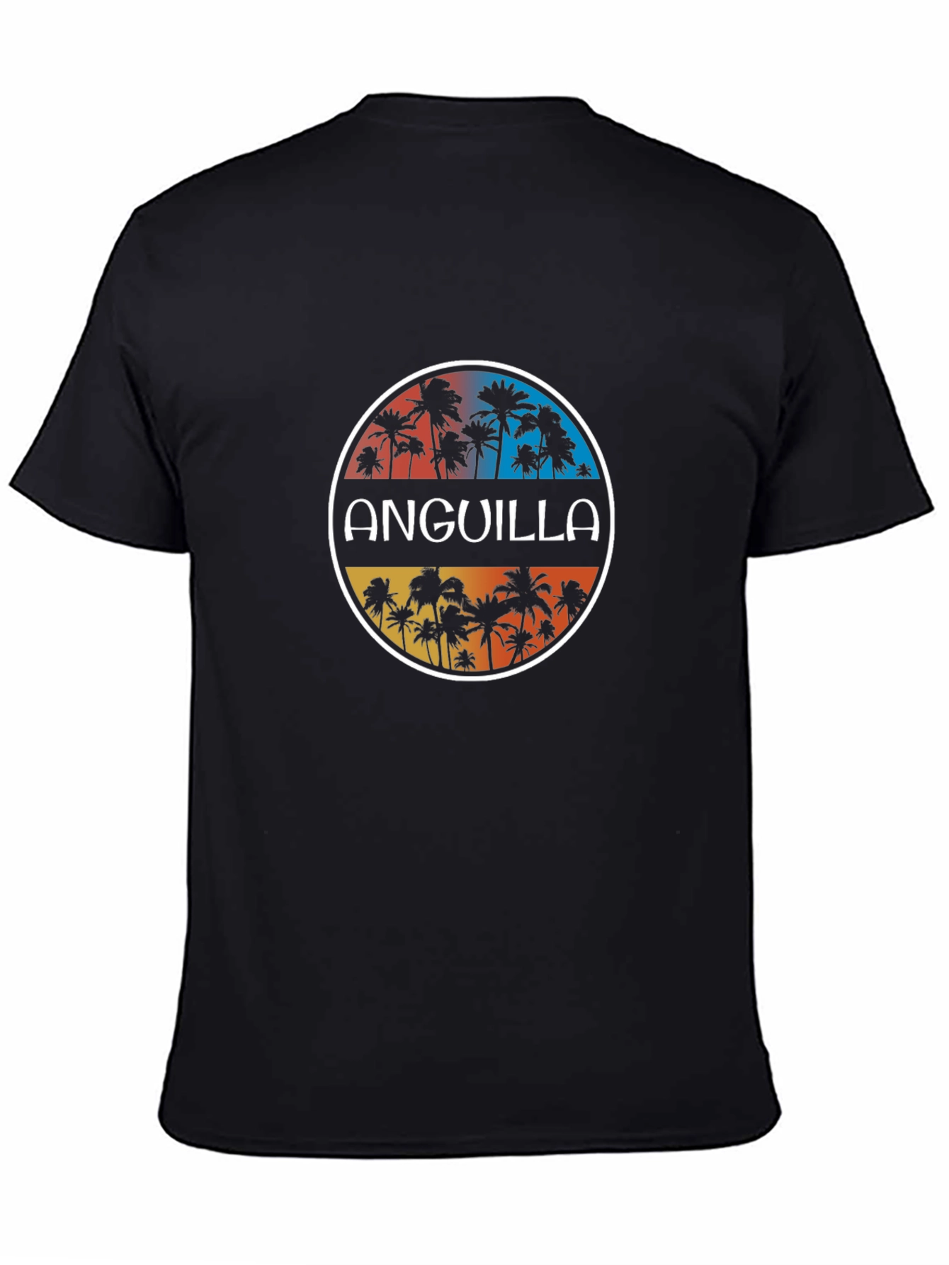 Anguilla Palm Tree Graphic Tee