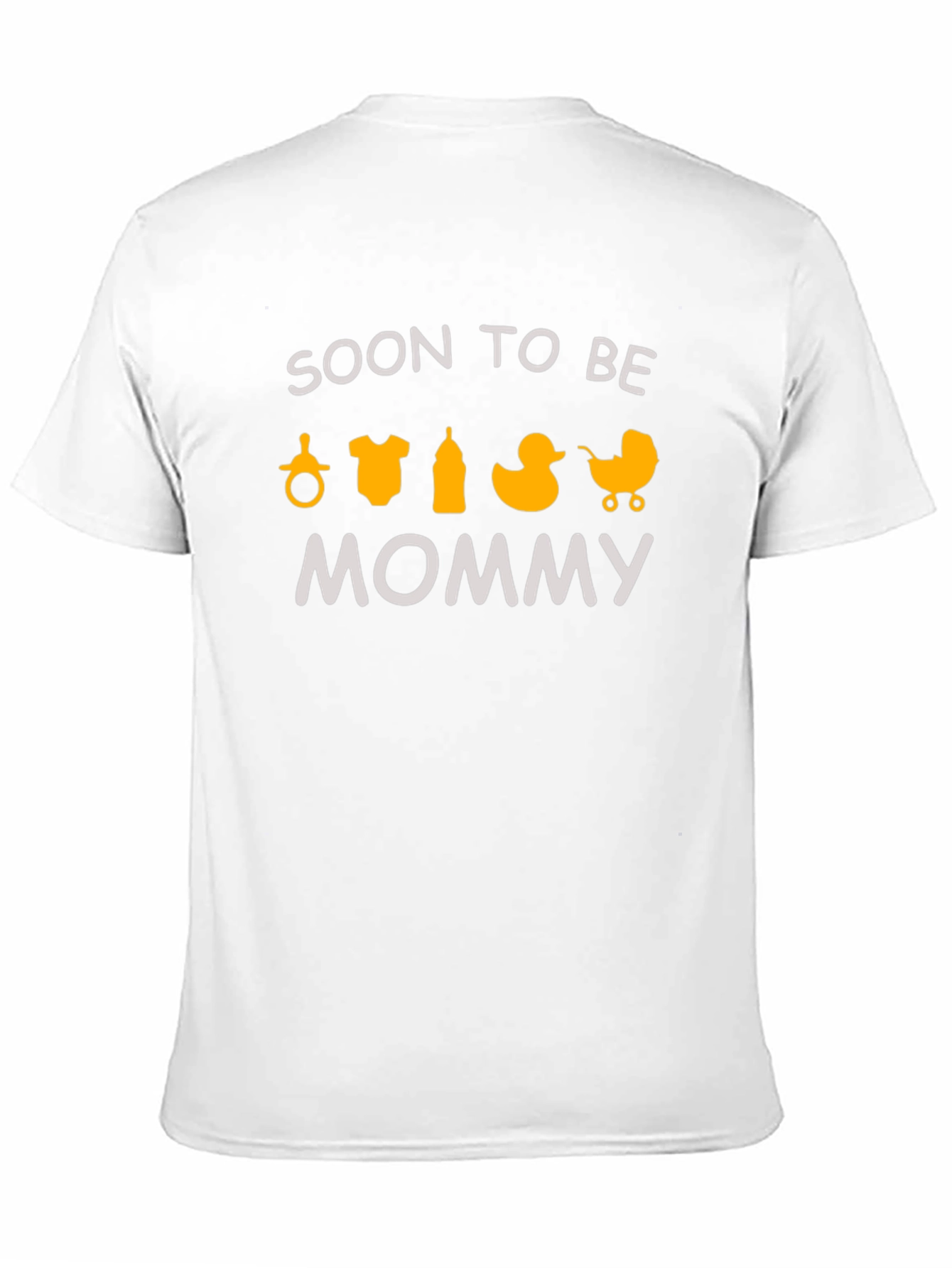Soon To Be Mommy Graphic Tee - Black