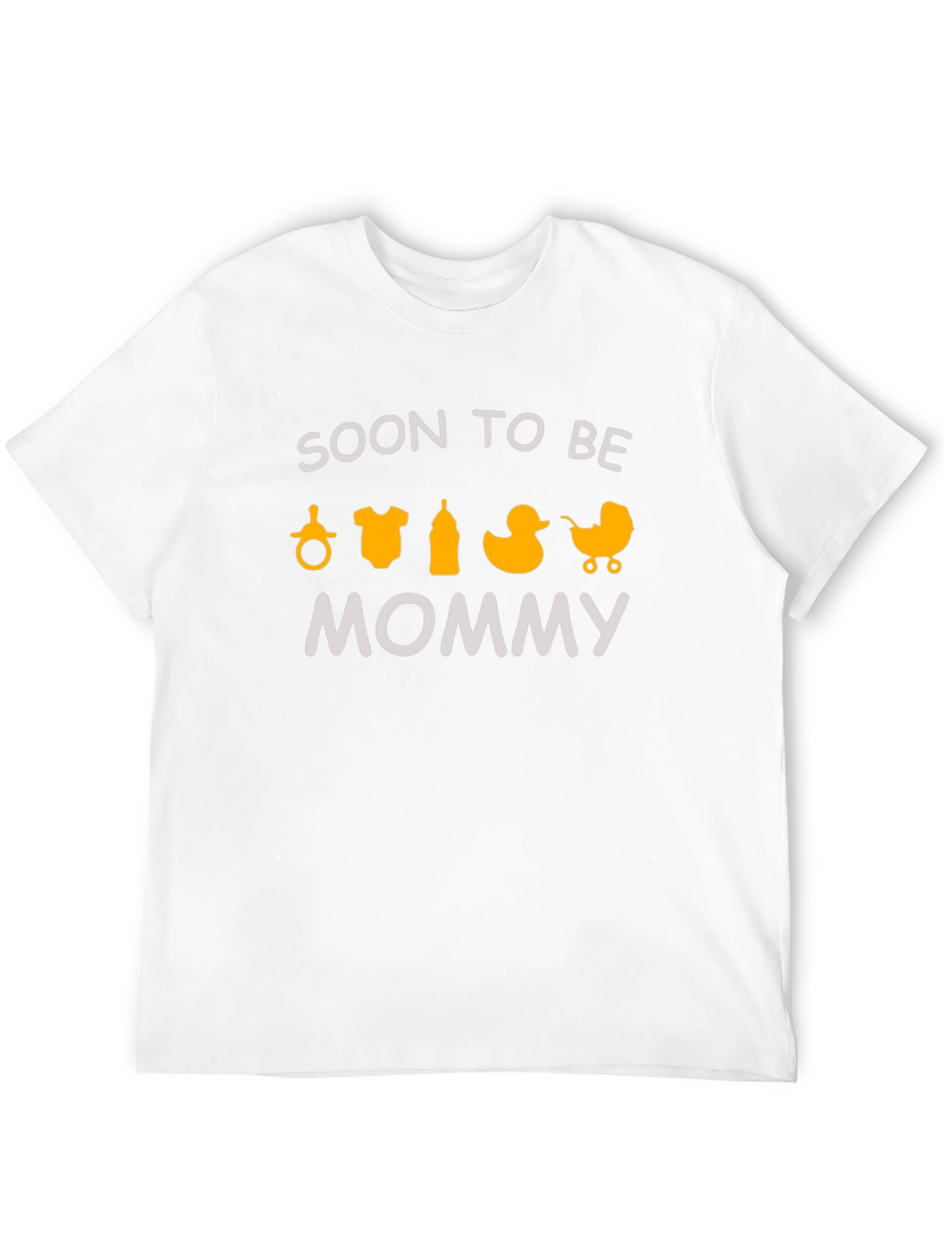 Soon To Be Mommy Graphic Tee - Black
