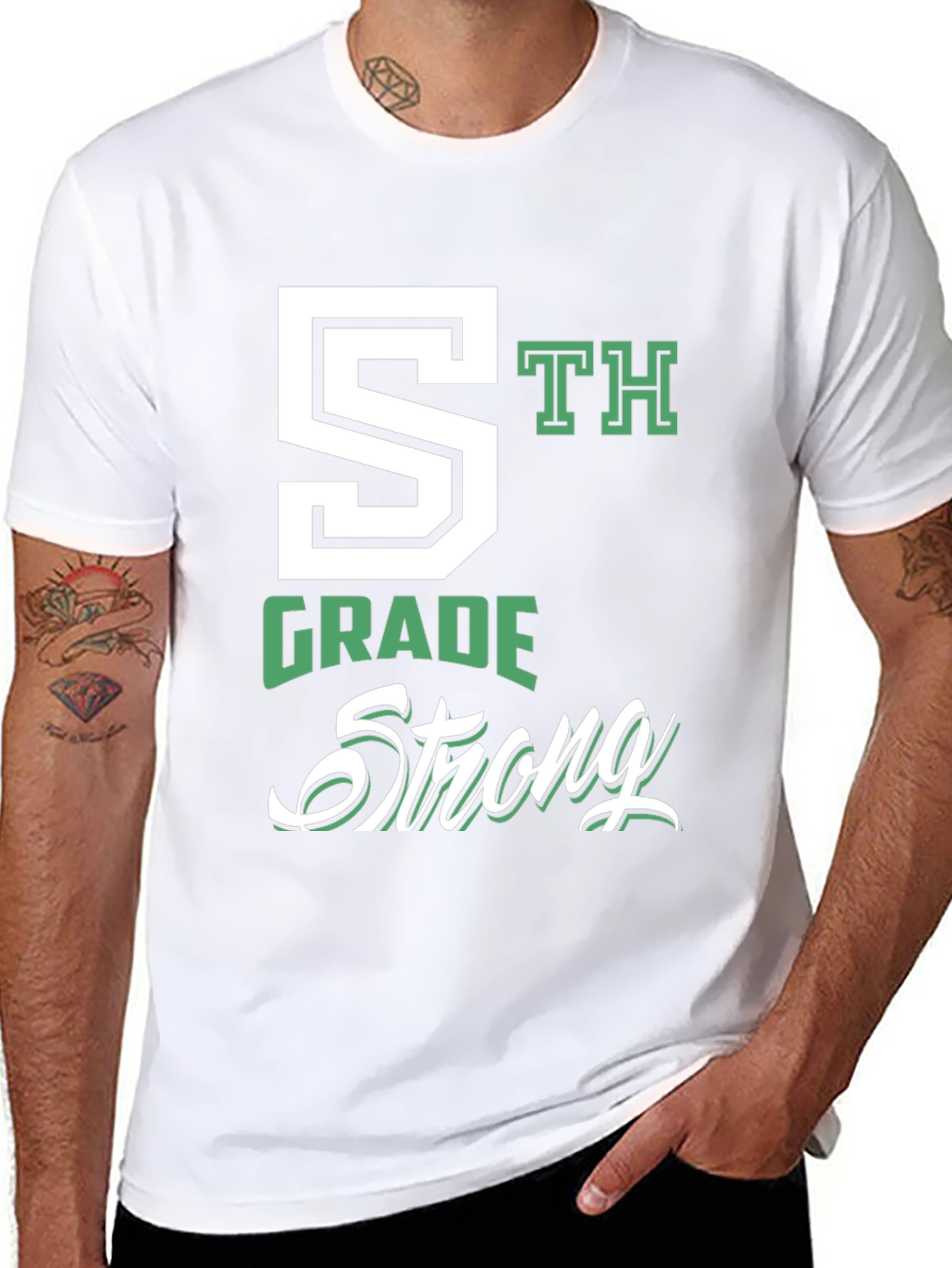 5th Grade Strong T-Shirt - Back to School
