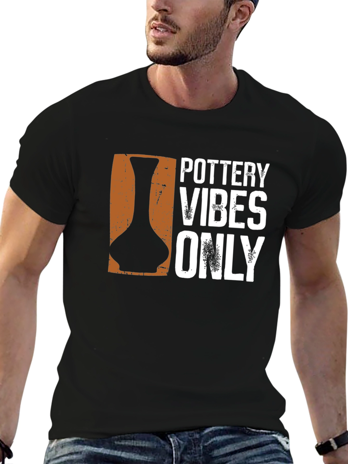 Pottery Vibes Only Graphic T-Shirt