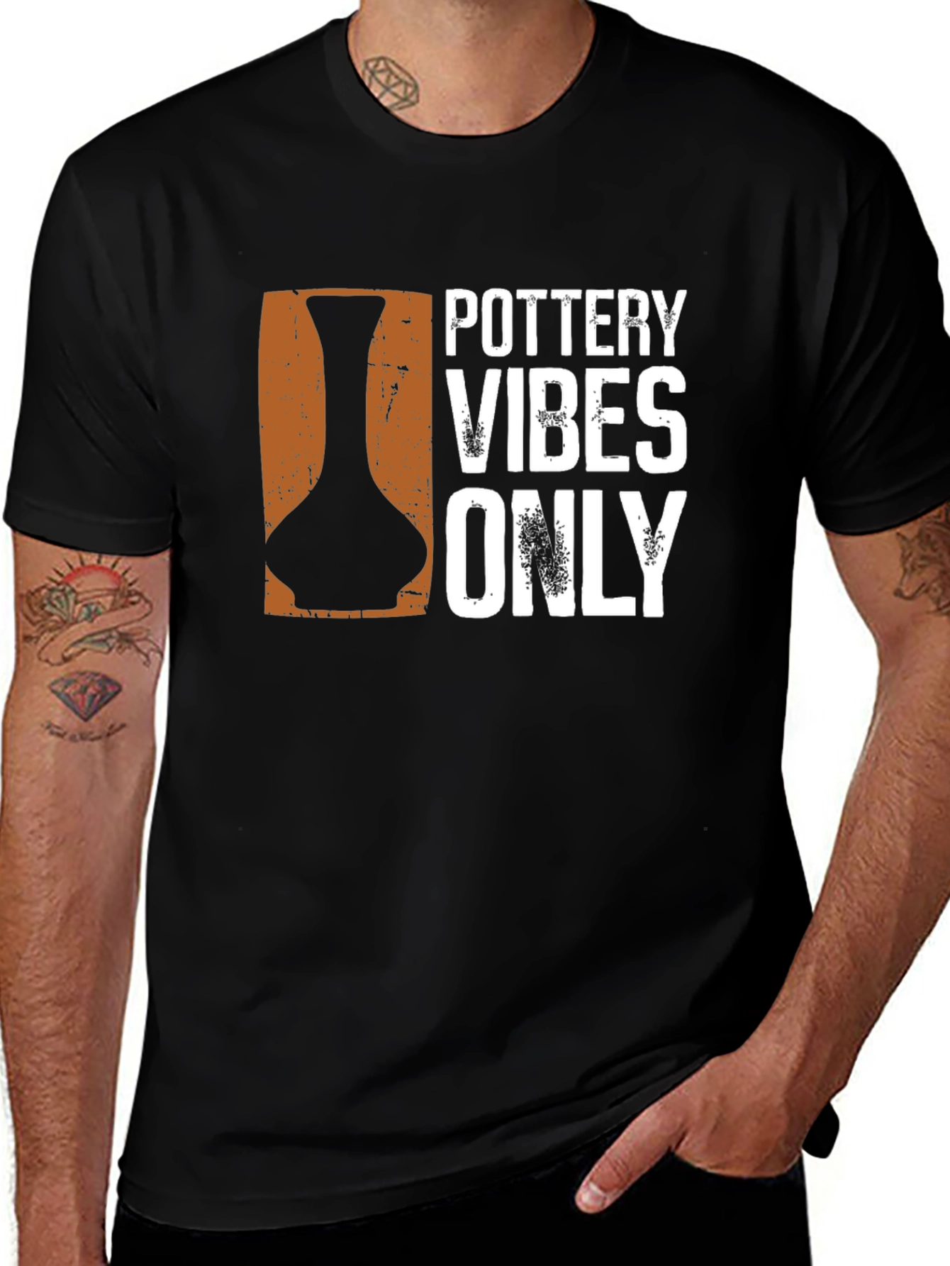 Pottery Vibes Only Graphic T-Shirt