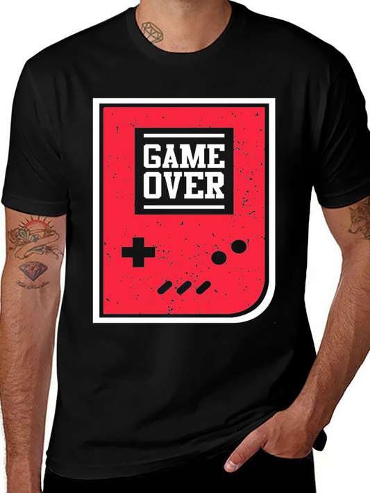 Game Over T-Shirt - Retro Gamer Style