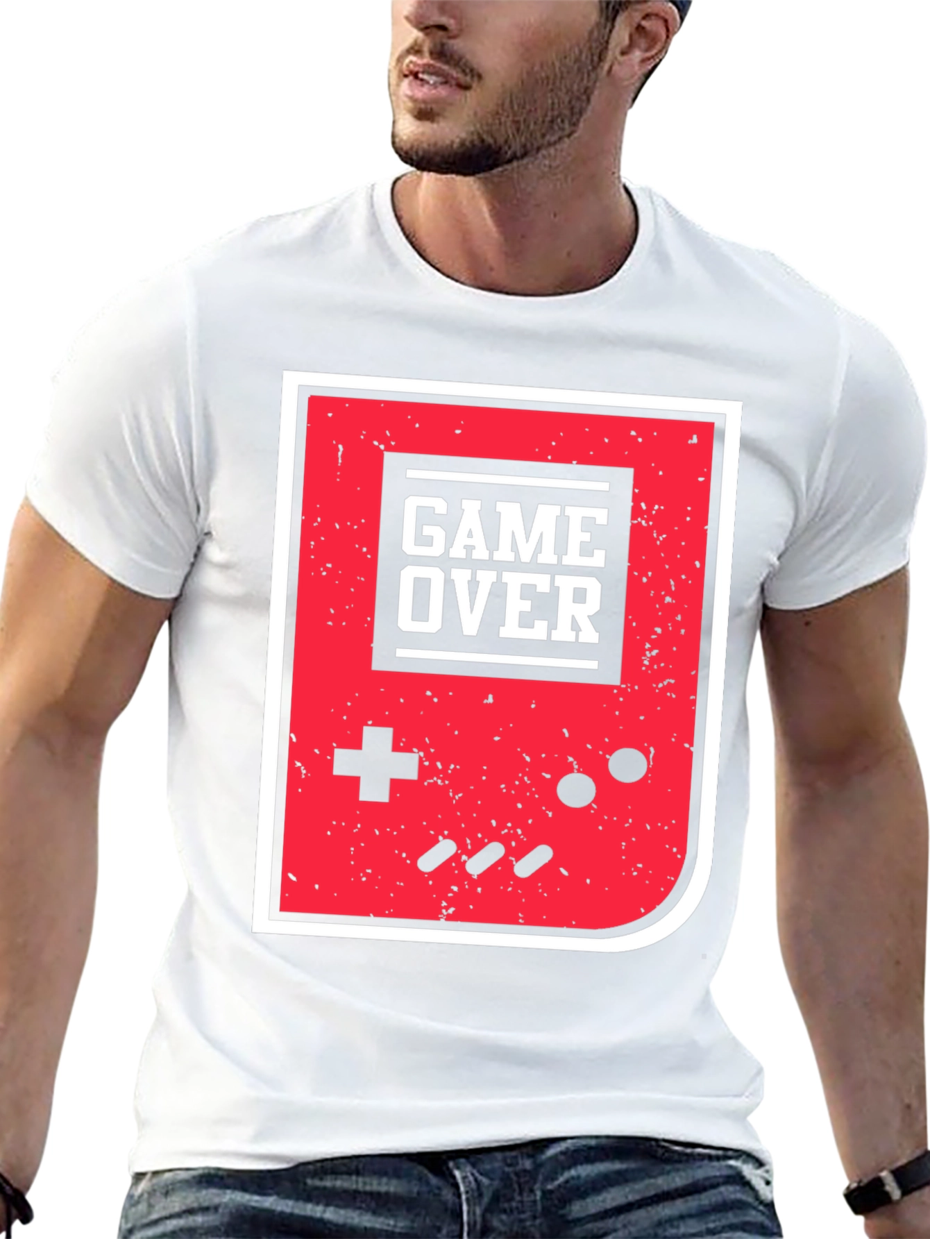Game Over T-Shirt - Retro Gamer Style
