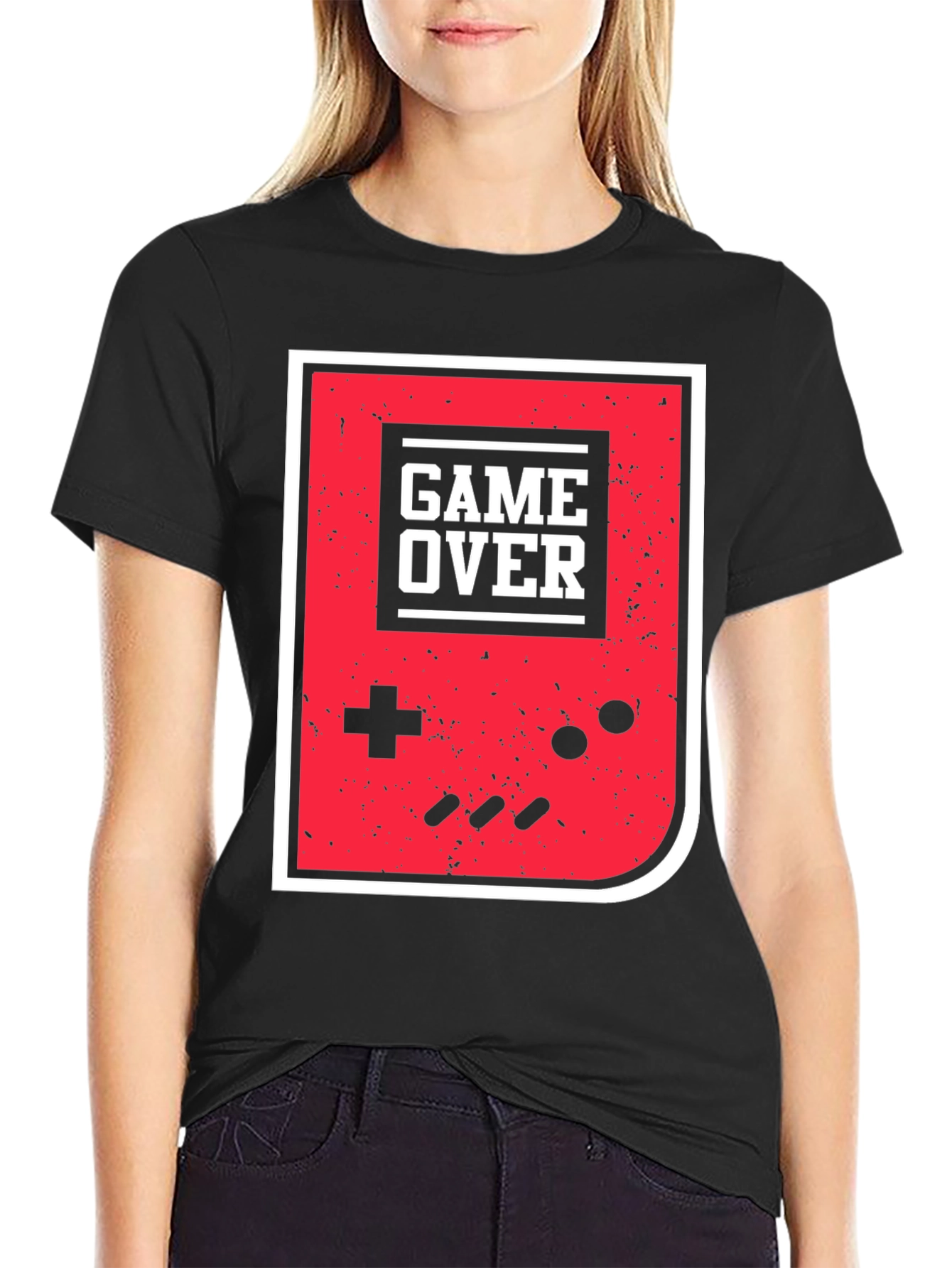 Game Over T-Shirt - Retro Gamer Style