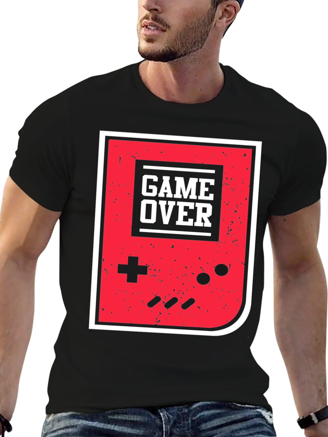 Game Over T-Shirt - Retro Gamer Style