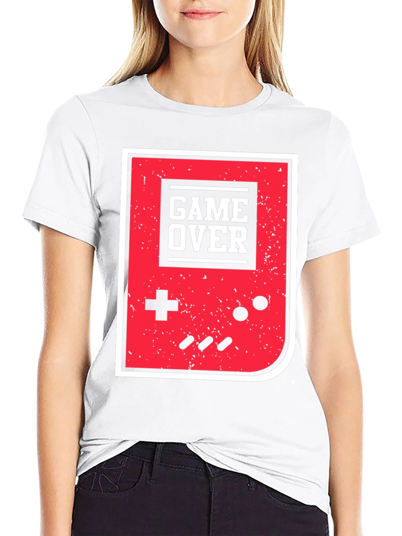 Game Over T-Shirt - Retro Gamer Style