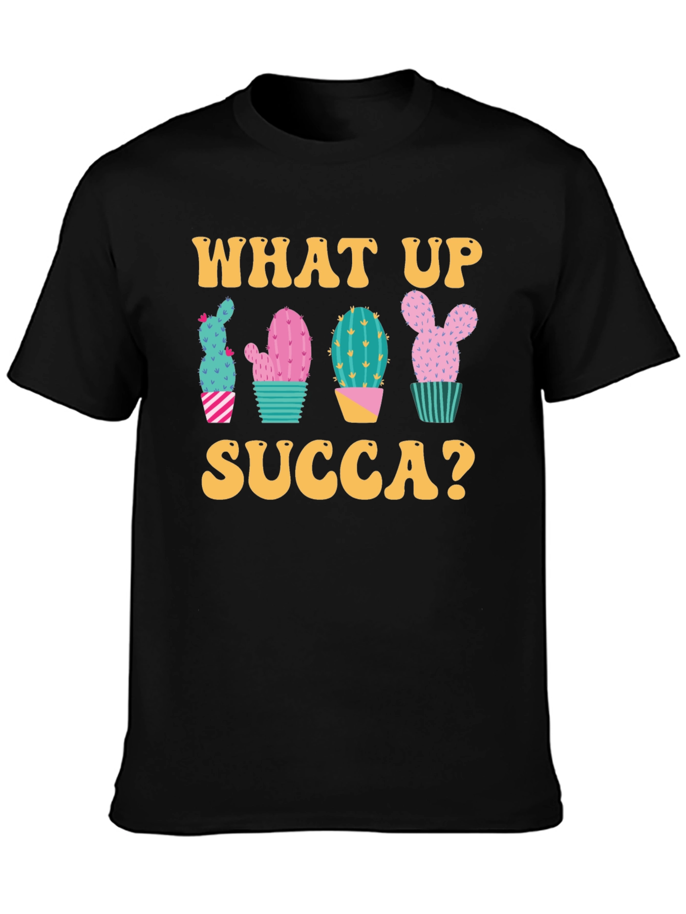 What Up Succa? Cactus Graphic Tee