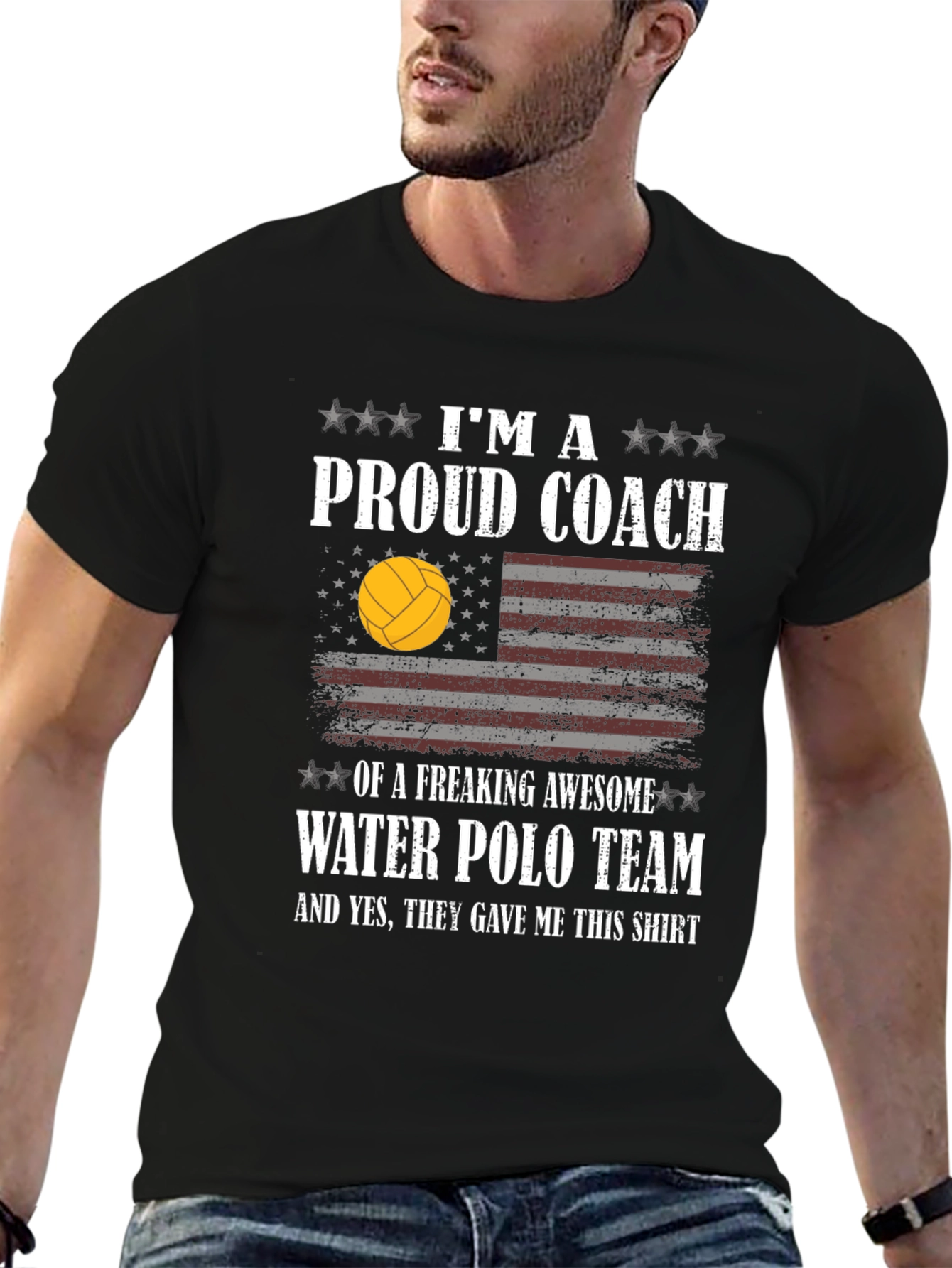 Proud Coach Water Polo T-Shirt