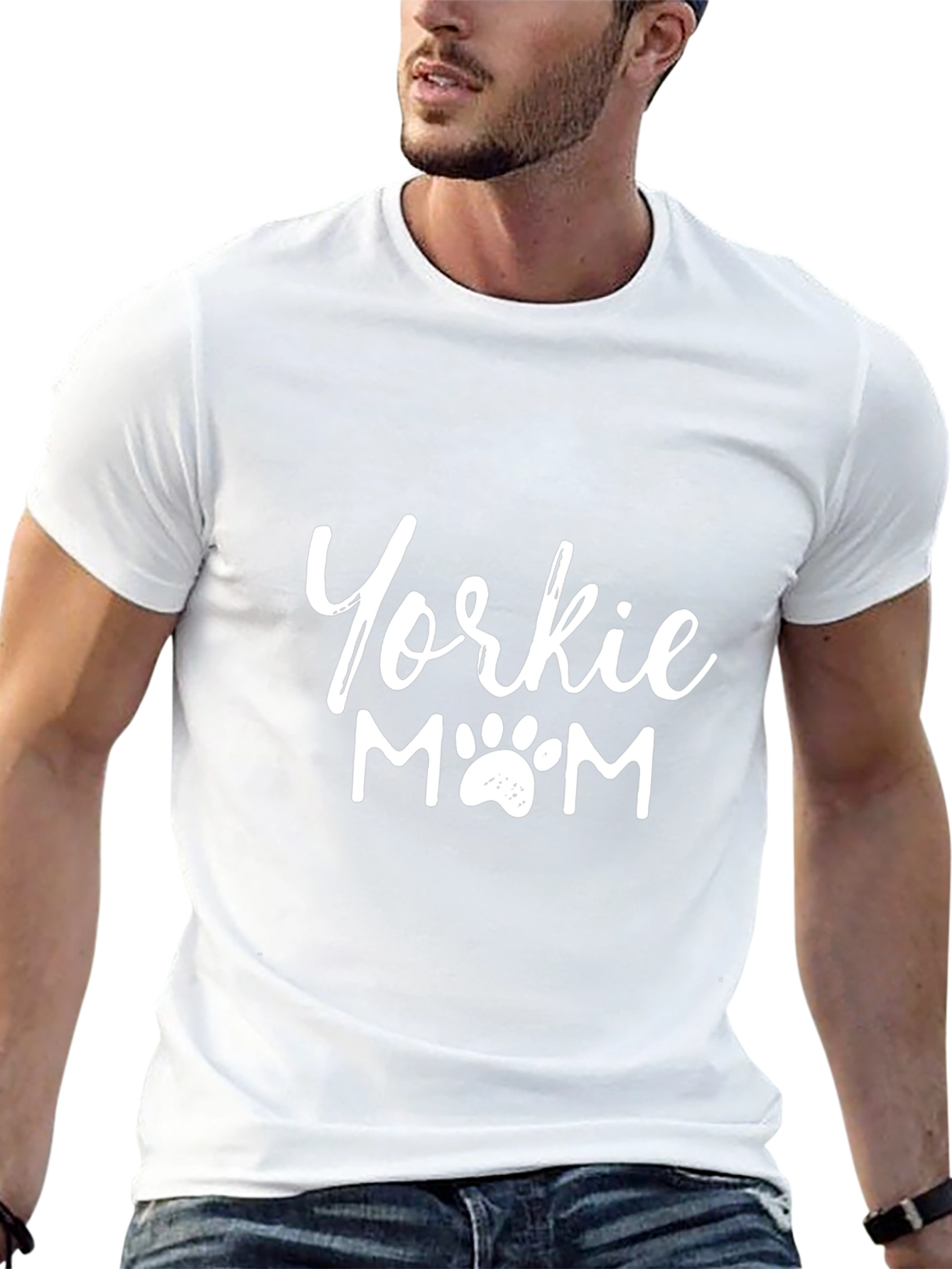 Yorkie Mom T-Shirt - Dog Lover Tee
