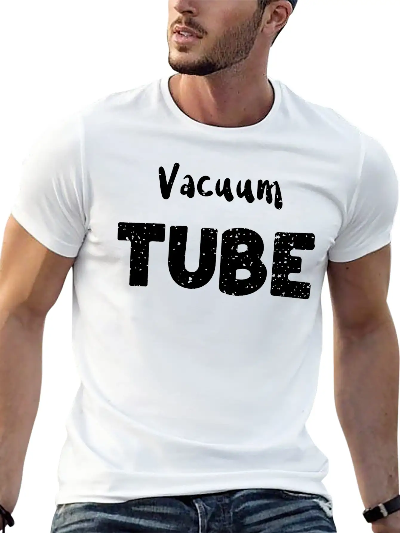 Vacuum Tube - Guitar Unisex Casual T-Shirt – Clean Design For Daily Comfort