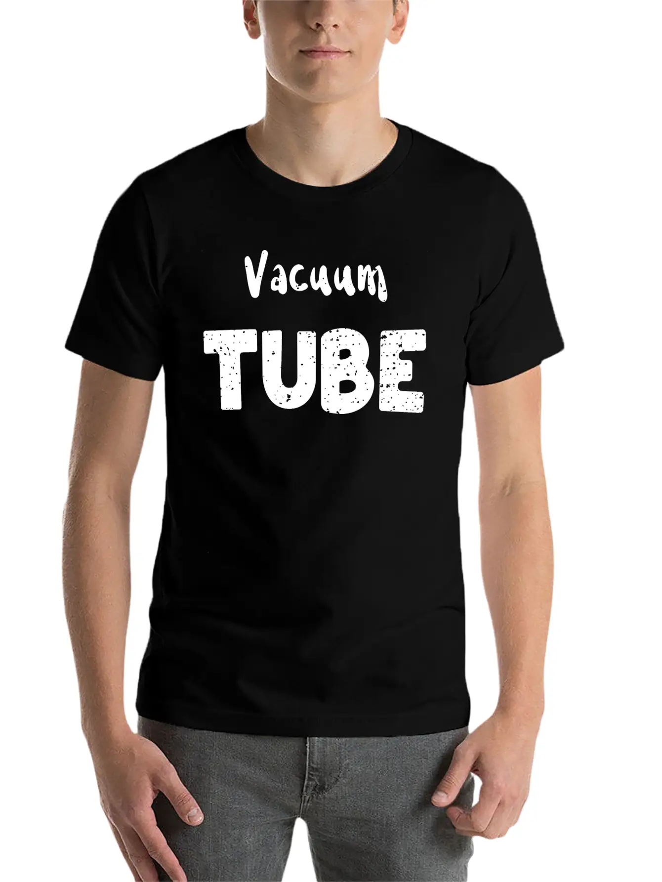 Vacuum Tube - Guitar Unisex Casual T-Shirt – Clean Design For Daily Comfort