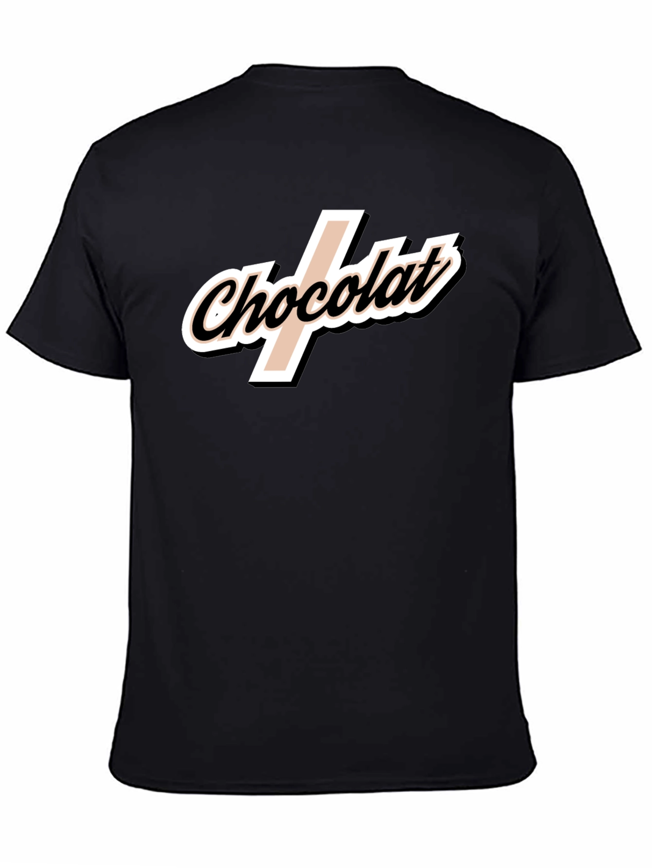 Chocolat T-Shirt - Stylish Black Tee