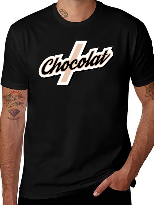 Chocolat T-Shirt - Stylish Black Tee