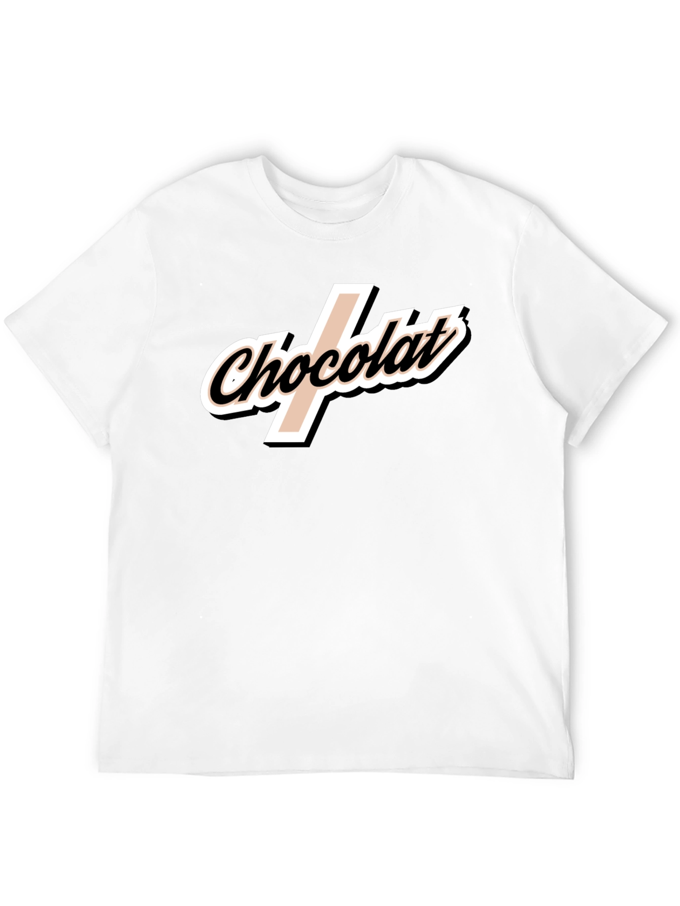 Chocolat T-Shirt - Stylish Black Tee