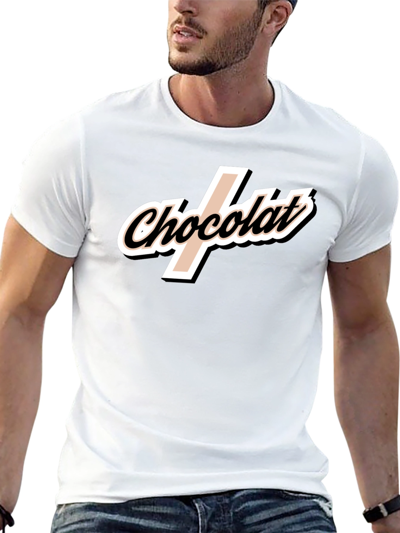 Chocolat T-Shirt - Stylish Black Tee