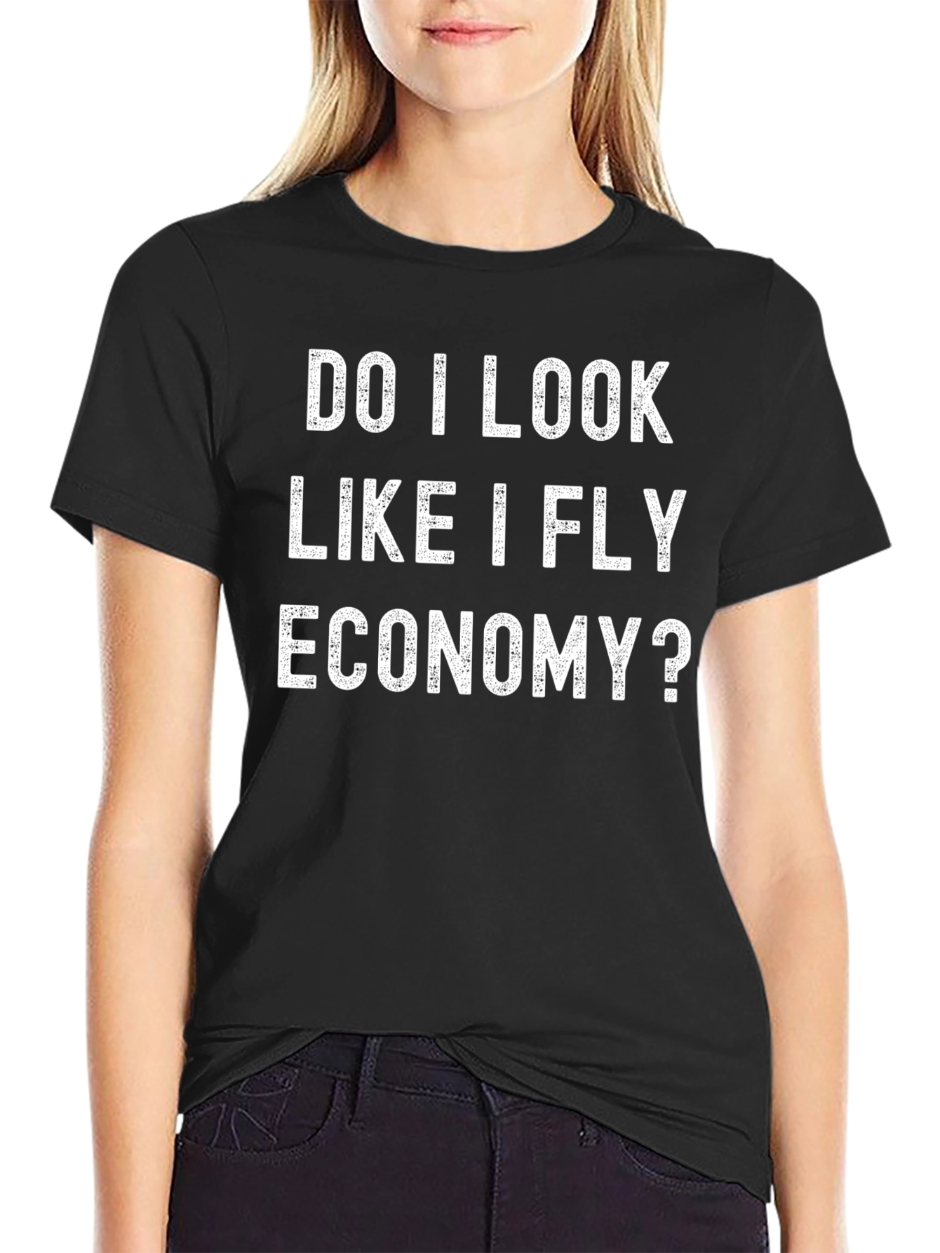 Fly Economy T-Shirt - Funny Slogan Tee
