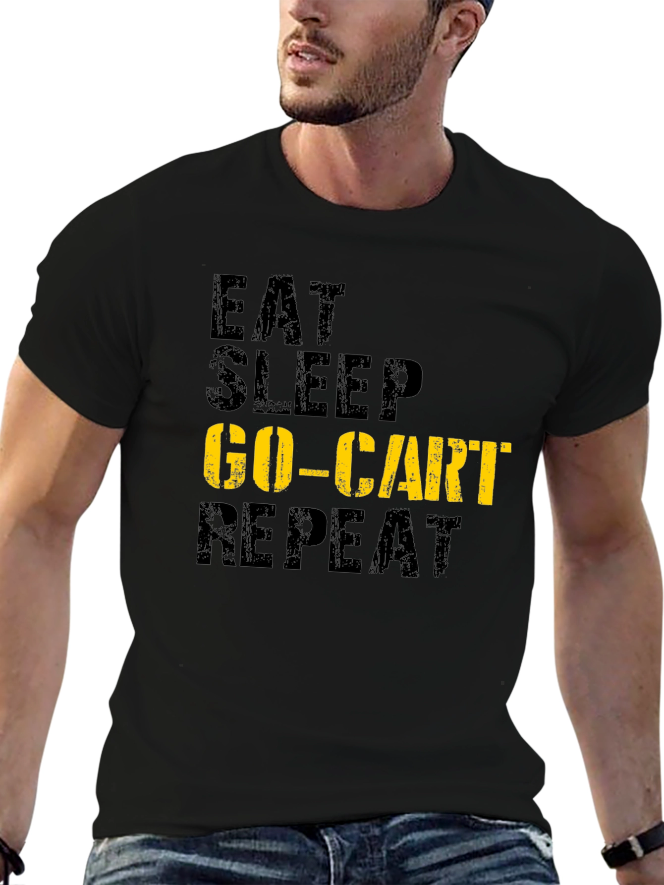 Eat Sleep Go-Cart Repeat T-Shirt